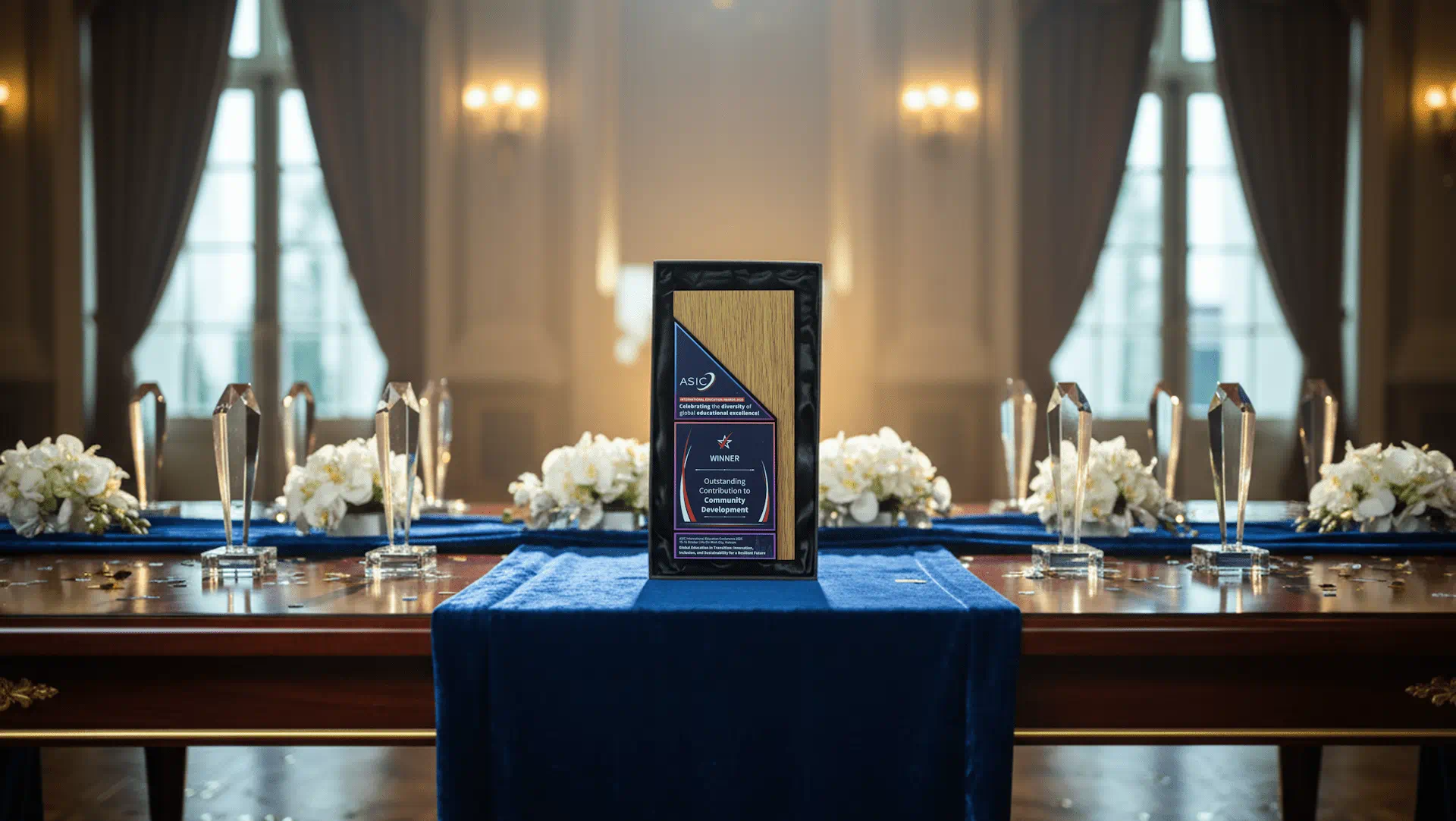 AQU honoured with award at Intl Education Conference in Vietnam 