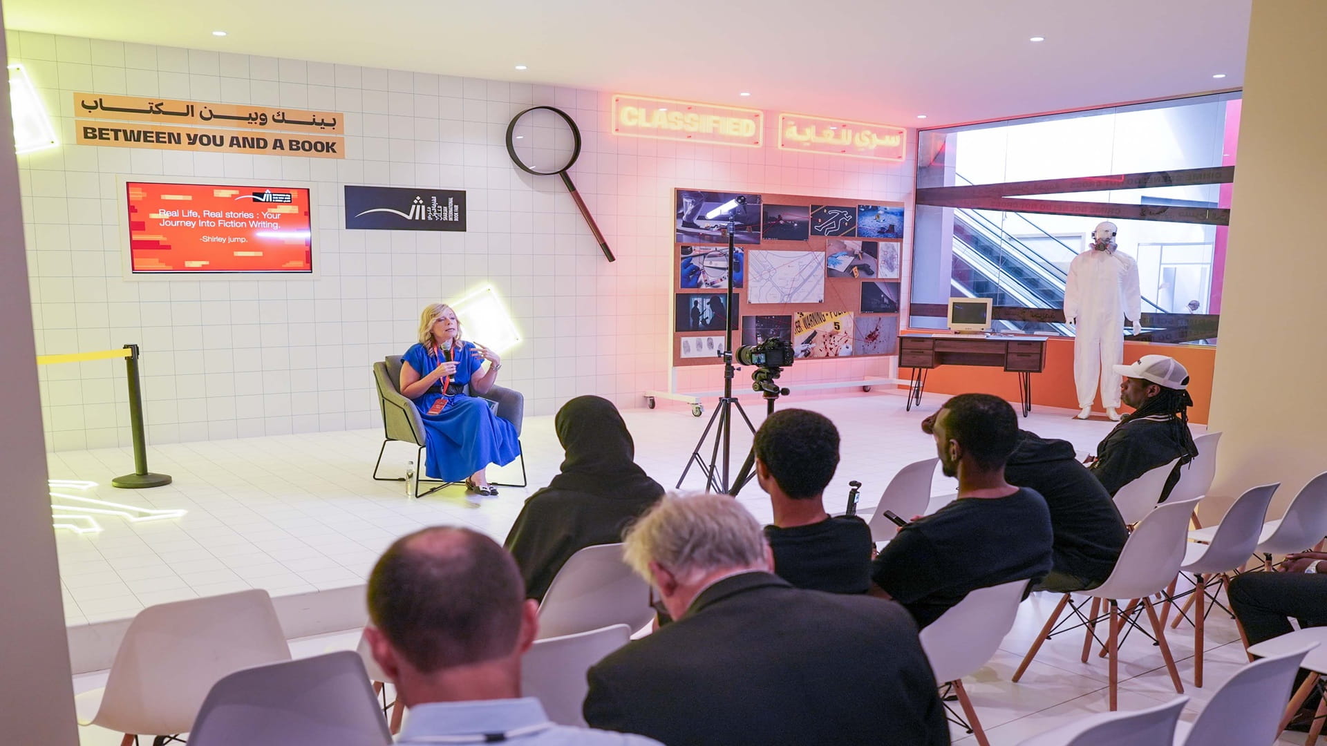 Shirley Jump urges to turn life's struggles into fiction at SIBF 