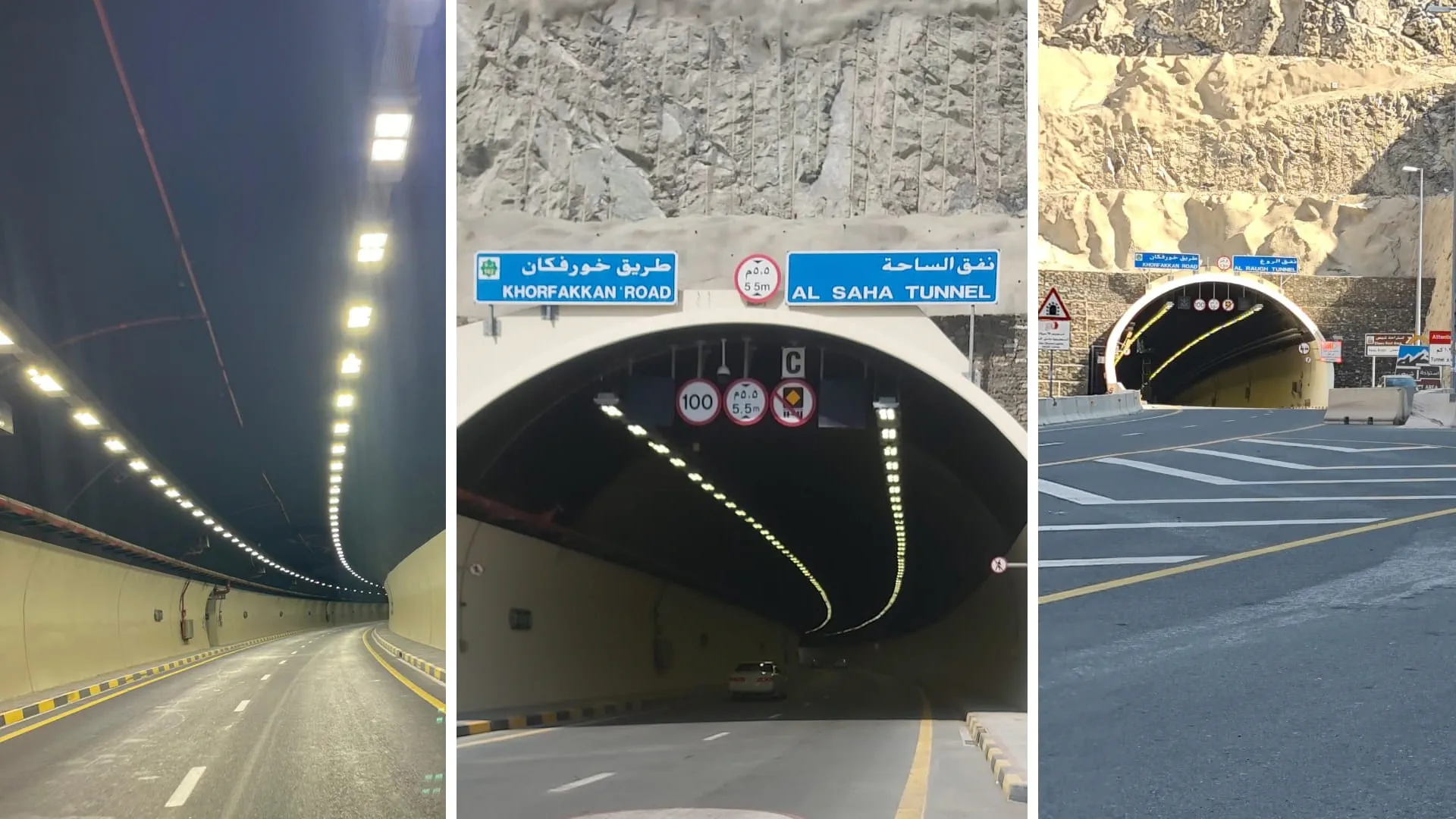 SEWA enhances safety with new lighting across Khorfakkan tunnels 