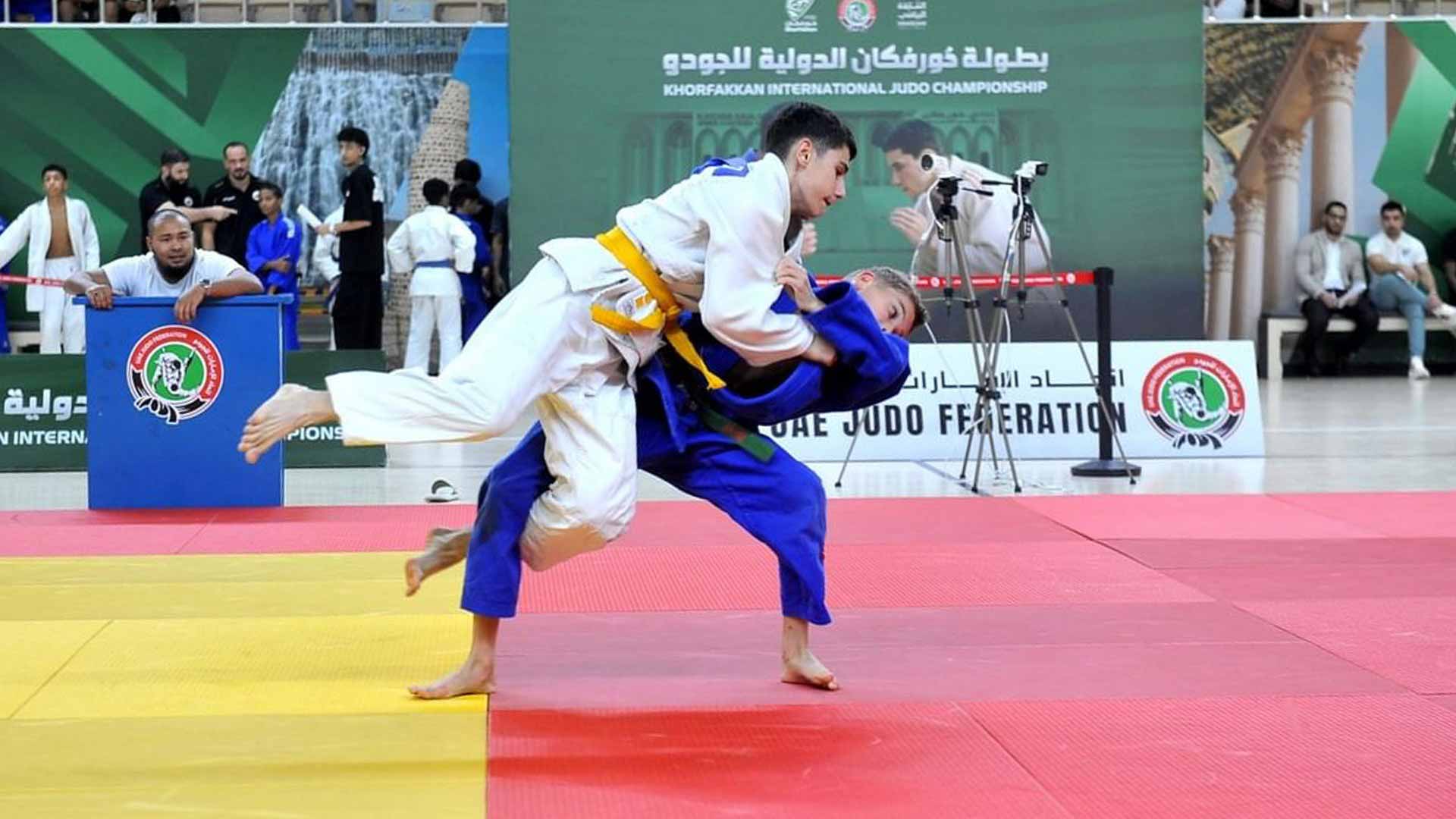 اعتماد الجدول الزمني لدولية كلباء المفتوحة للجودو 