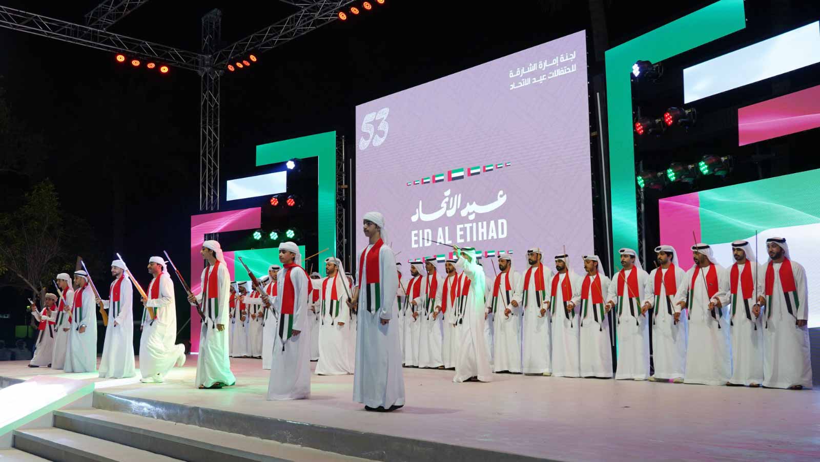 الشارقة تستعد لاحتفالات وطنية استثنائية في عيد الاتحاد الـ 