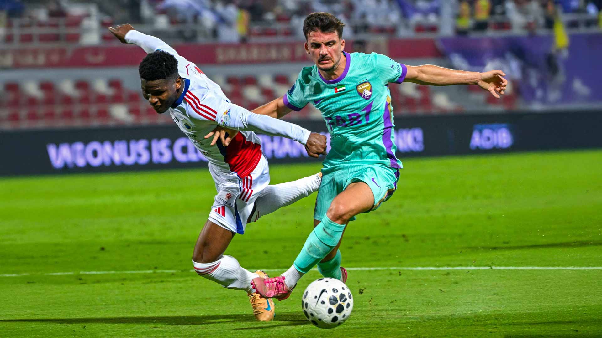 كأس مصرف أبوظبي الإسلامي.. العين يفوز على الشارقة بثلاثية  