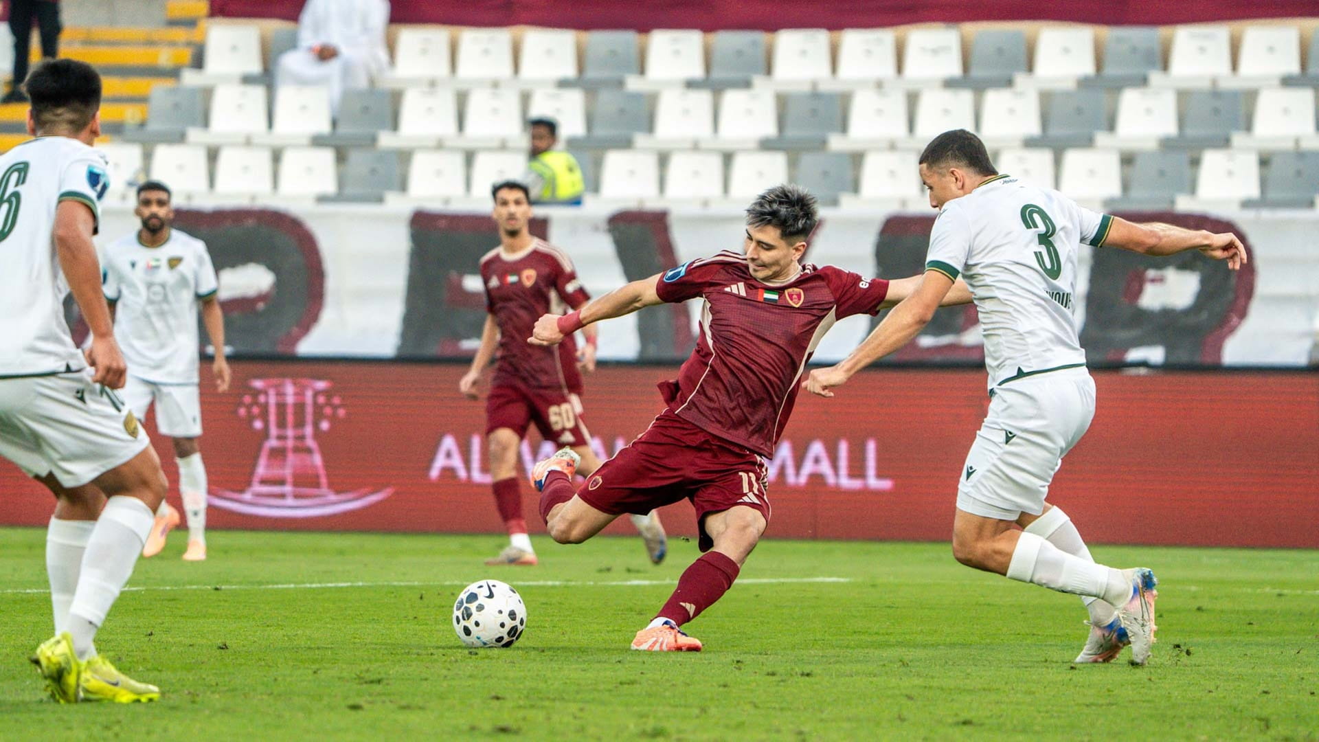 Al Wahda and Khorfakkan draw in quarter-final first leg 