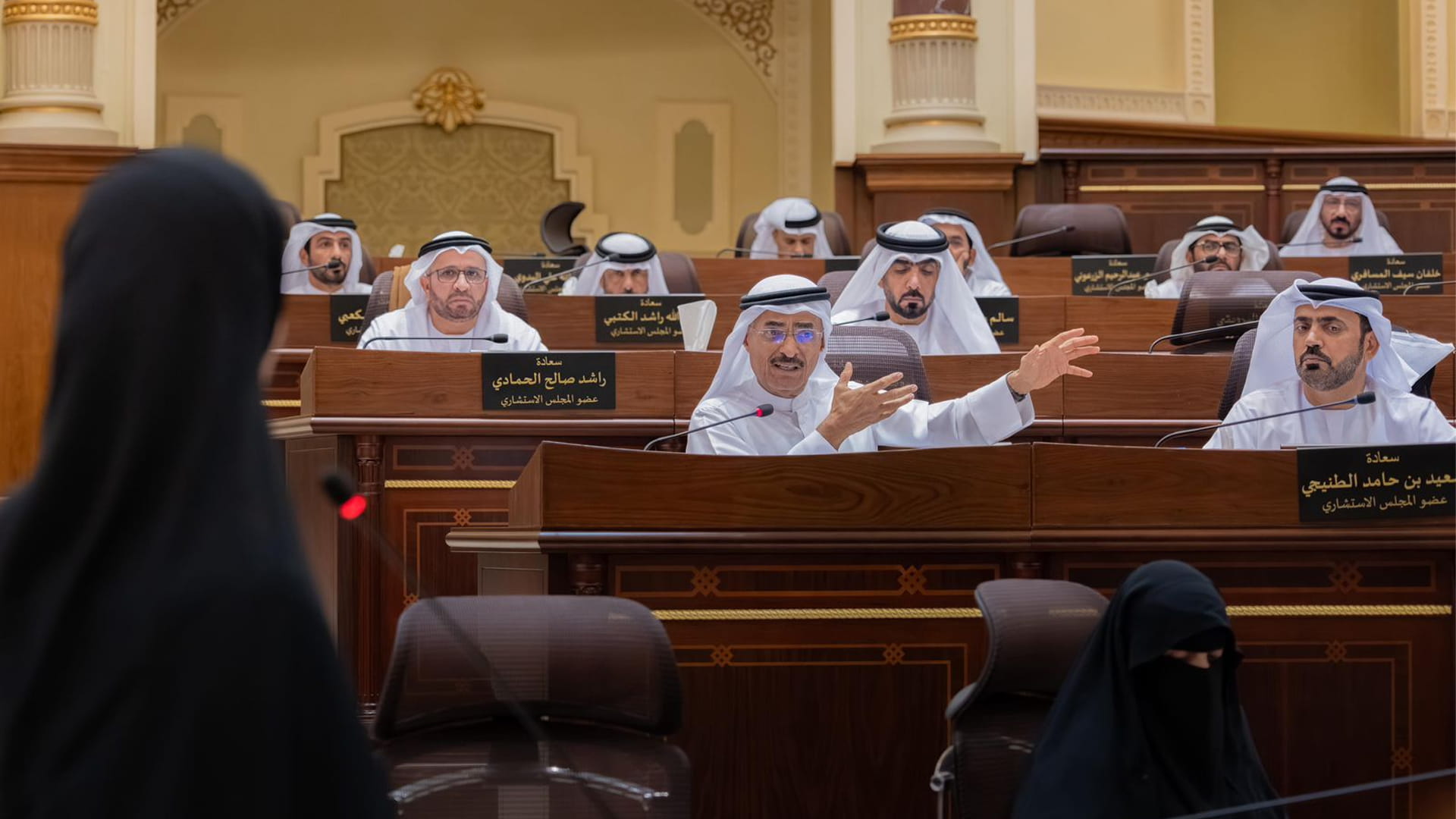 Image for the title: Sharjah Consultative Council hosts Family Development delegation 