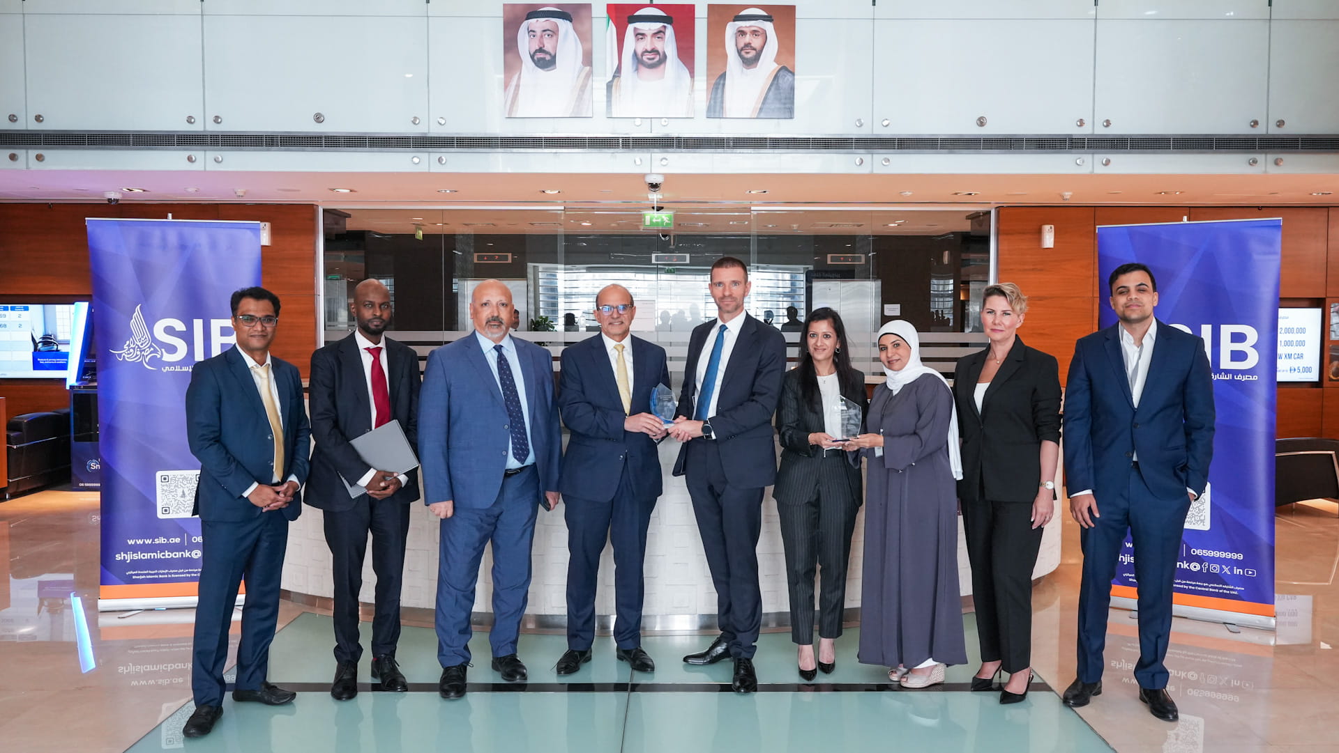 Image for the title: Sharjah Islamic Bank wins Quality award from J.P. Morgan 