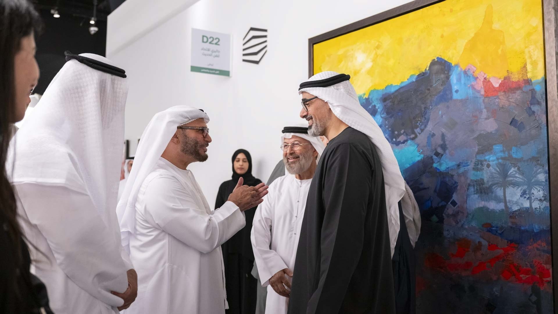 Khaled bin Mohamed bin Zayed inaugurates 17th Abu Dhabi Art 
