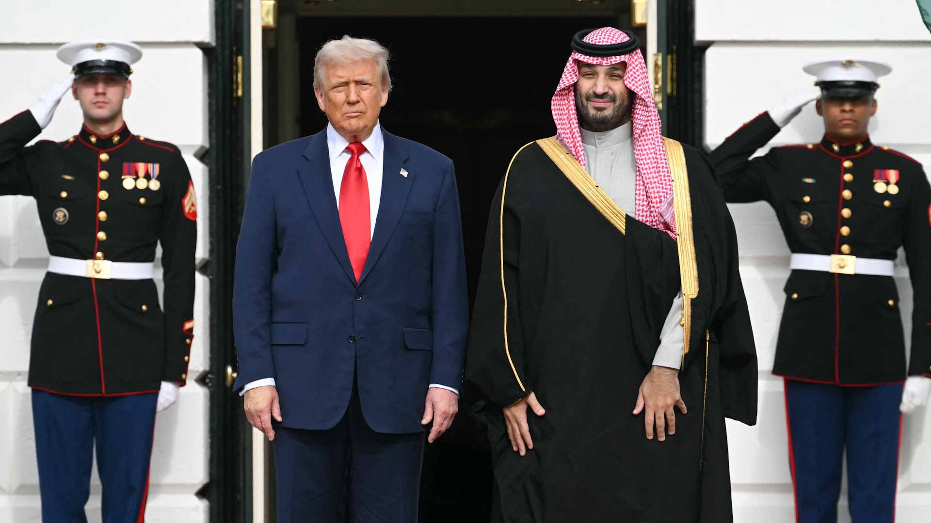 Historic meeting between Trump and Saudi CP at White House 
