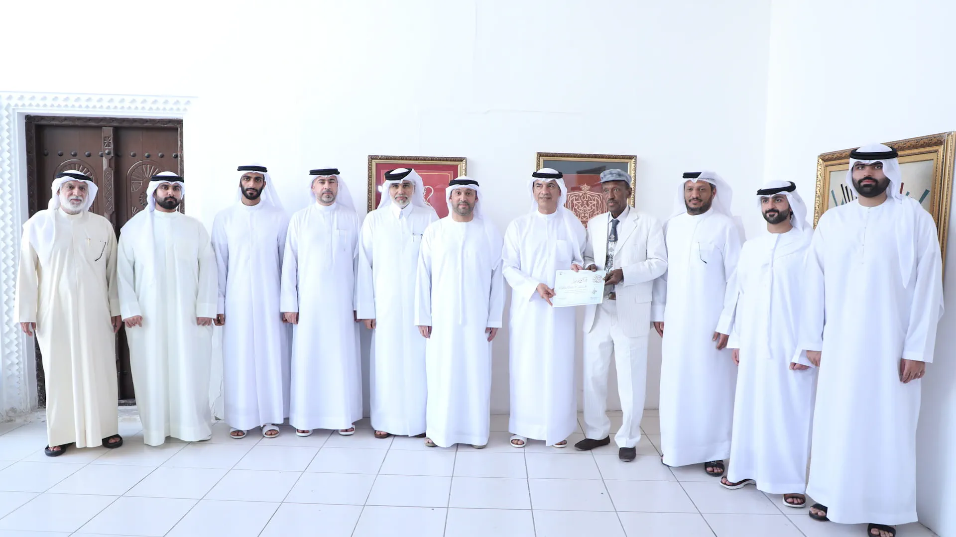 Department of Culture opens Mohamed Mokhtar’s exhibition 