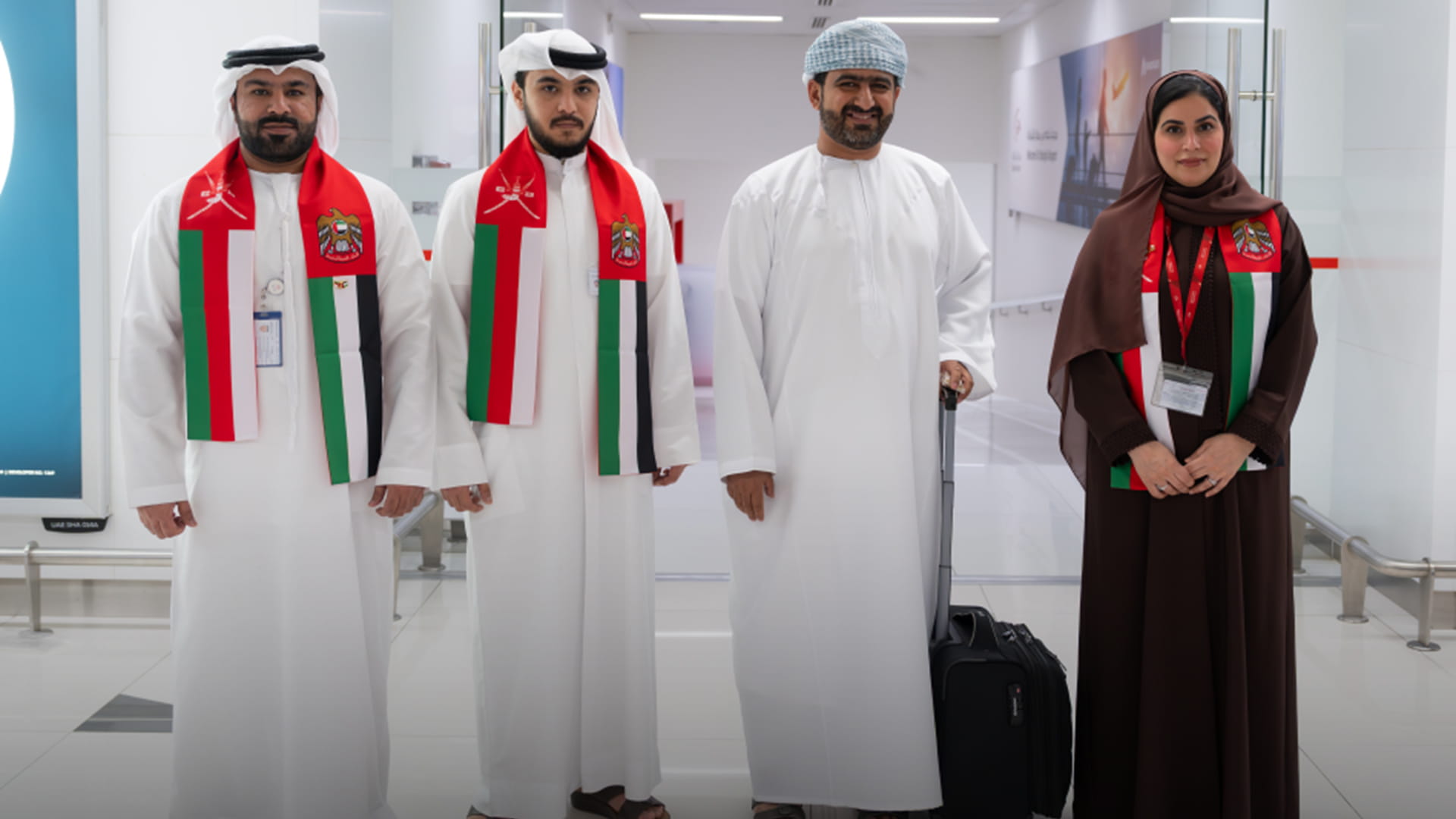 Sharjah Airport celebrates Oman’s 55th National Day with guests