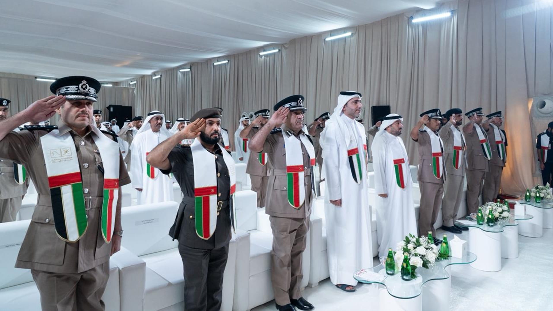 صورة بعنوان: "لجنة منافذ الشارقة" تحتفل باليوم الوطني العُماني 