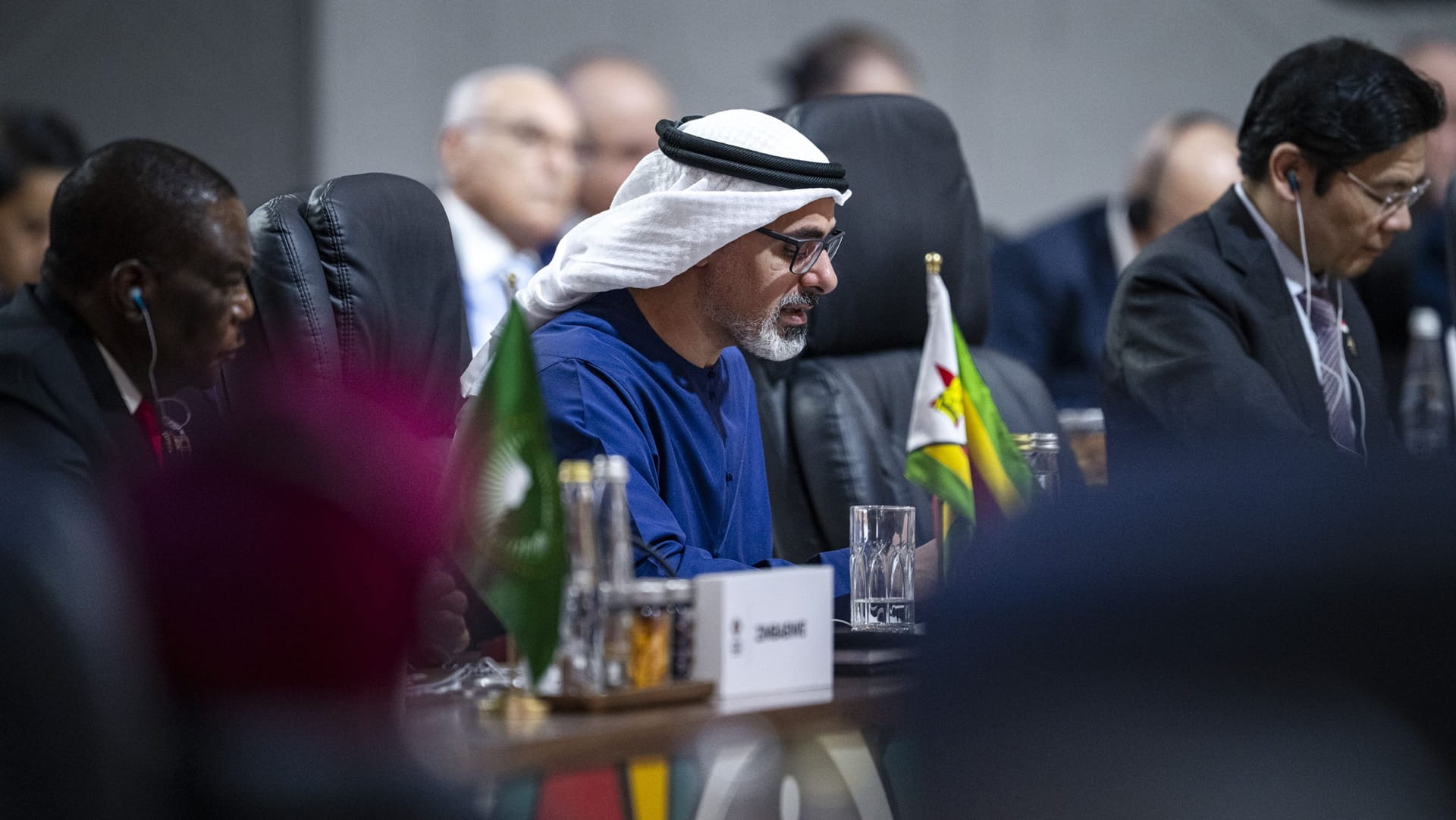 Crown Prince of Abu Dhabi attends G20 Summit in South Africa 