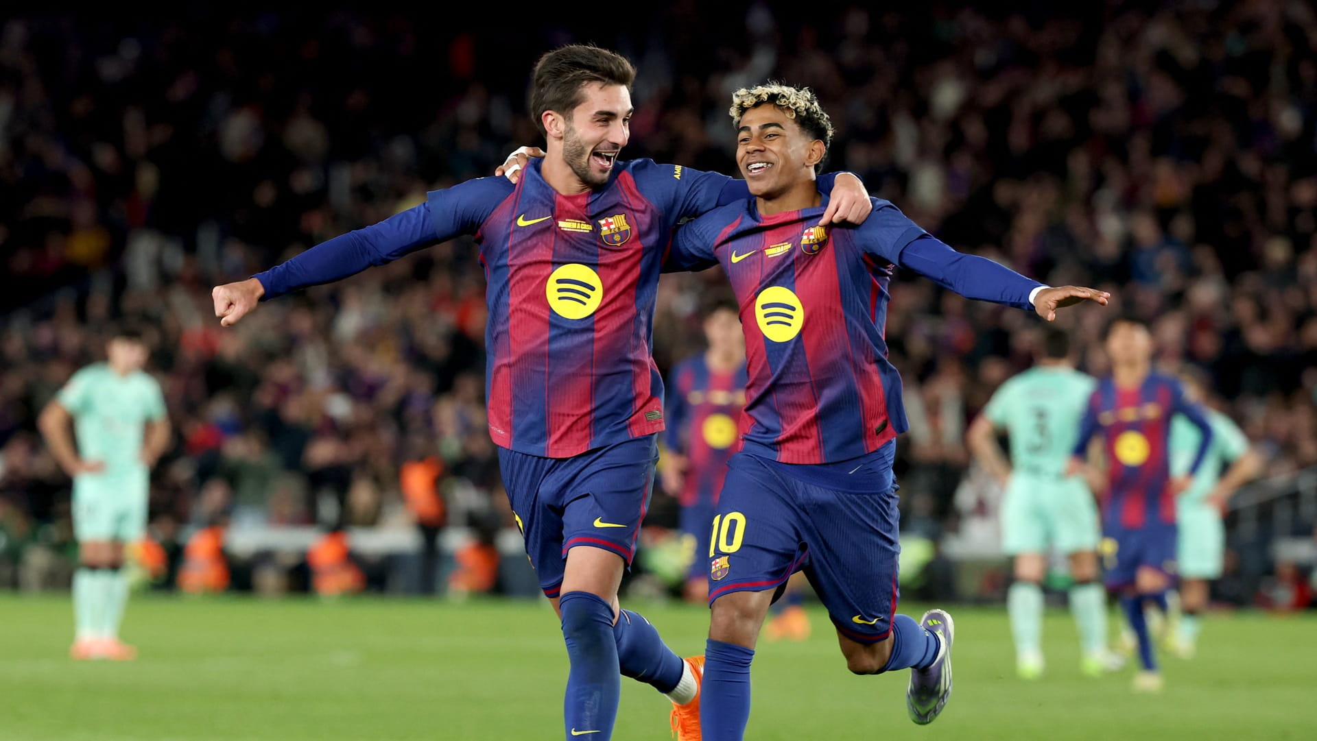 Barcelona mark Camp Nou return with 4-0 rout of Athletic Bilbao
