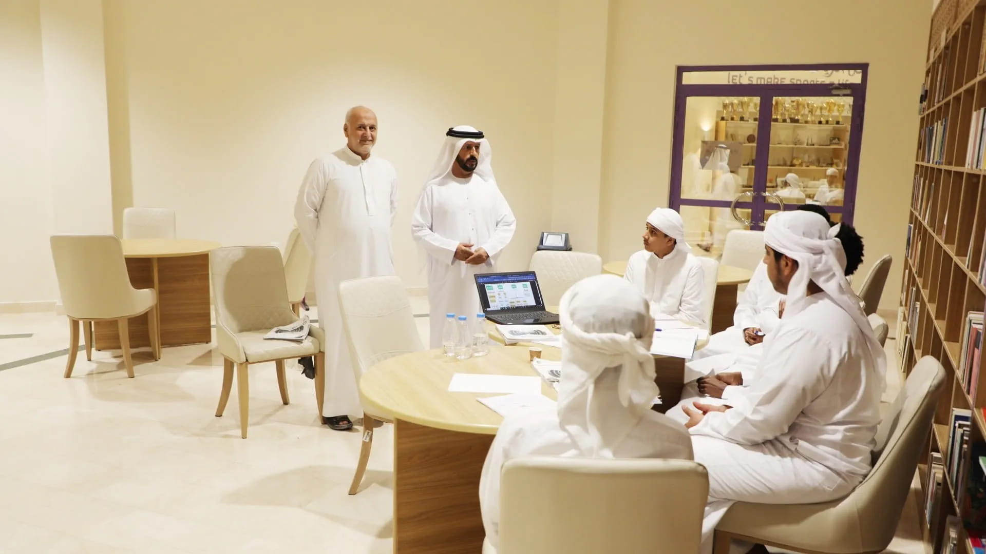 Al Dhaid Club enhances players' academic performance