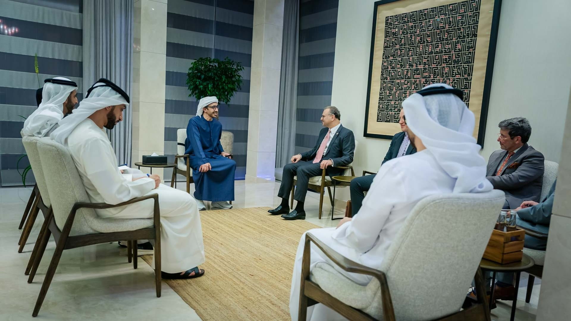 Abdullah bin Zayed talks Sudan with US Advisor
