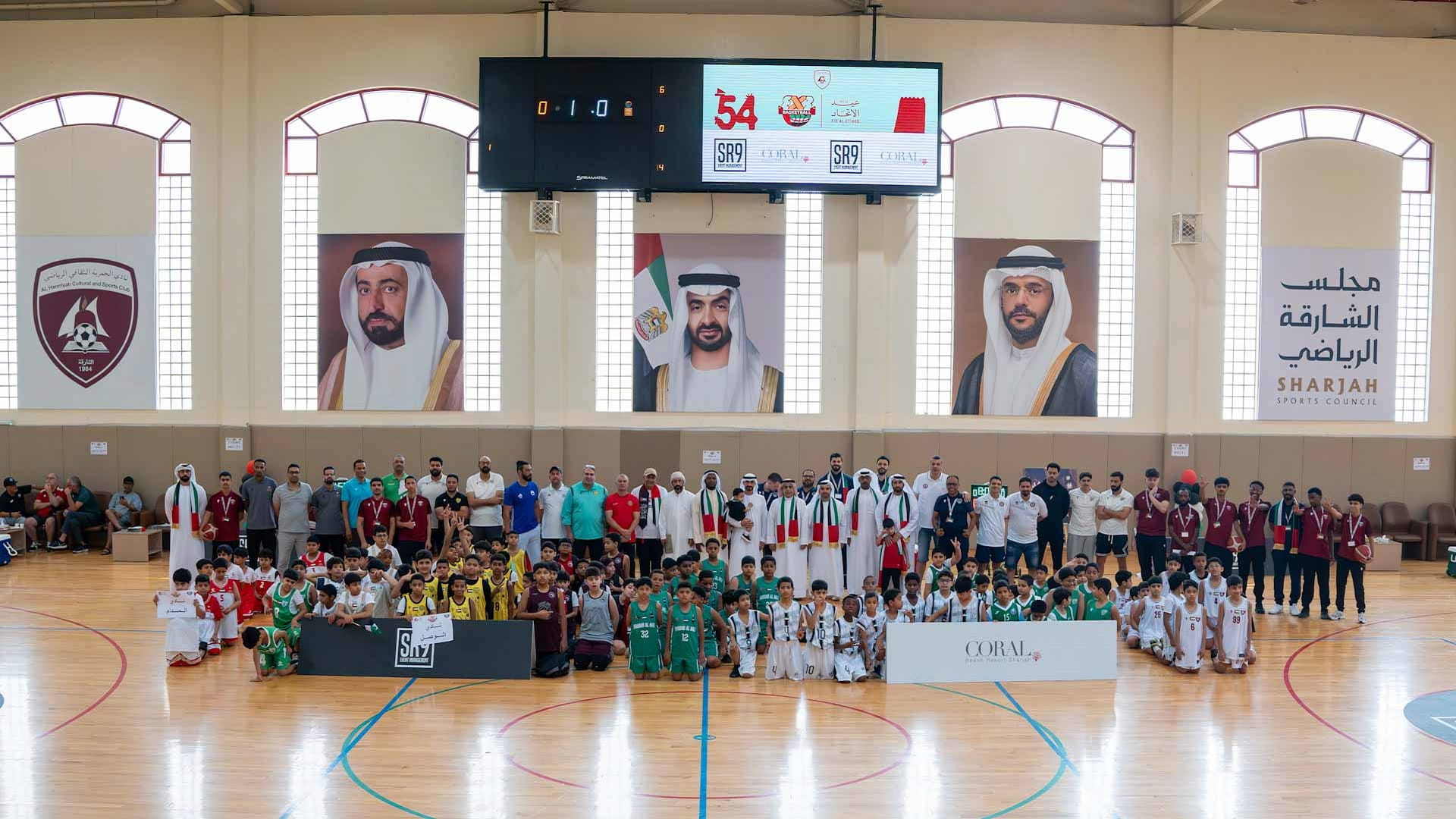 نادي الحمرية ينظم مهرجان البراعم "3*3" احتفالاً بعيد الاتحاد الـ54 