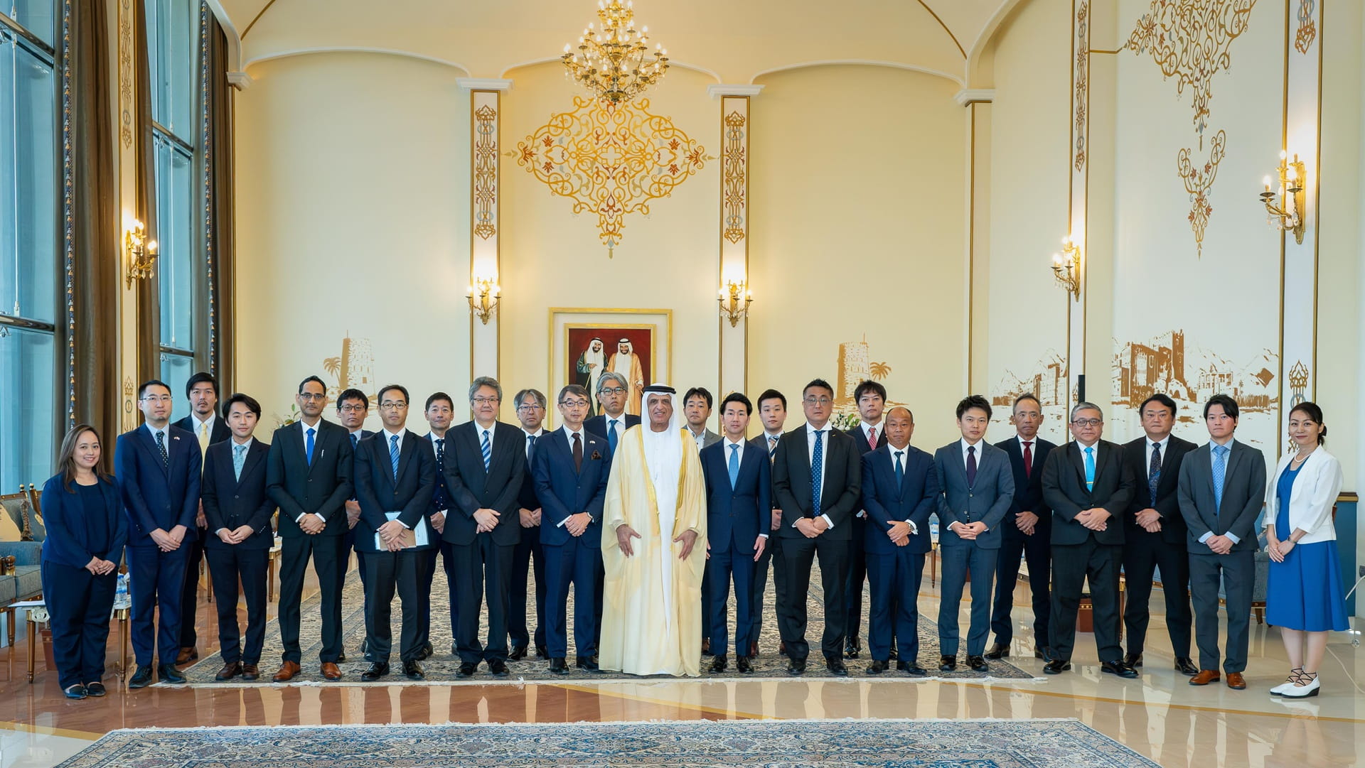 Saud bin Saqr receives Japan’s Consul-General 