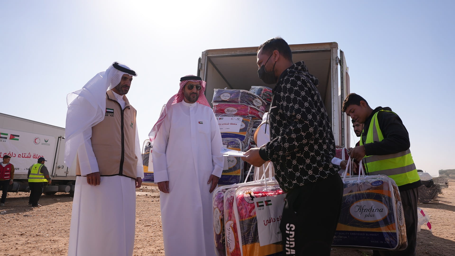 SCI provides winter aid to 700 refugee families in Jordan