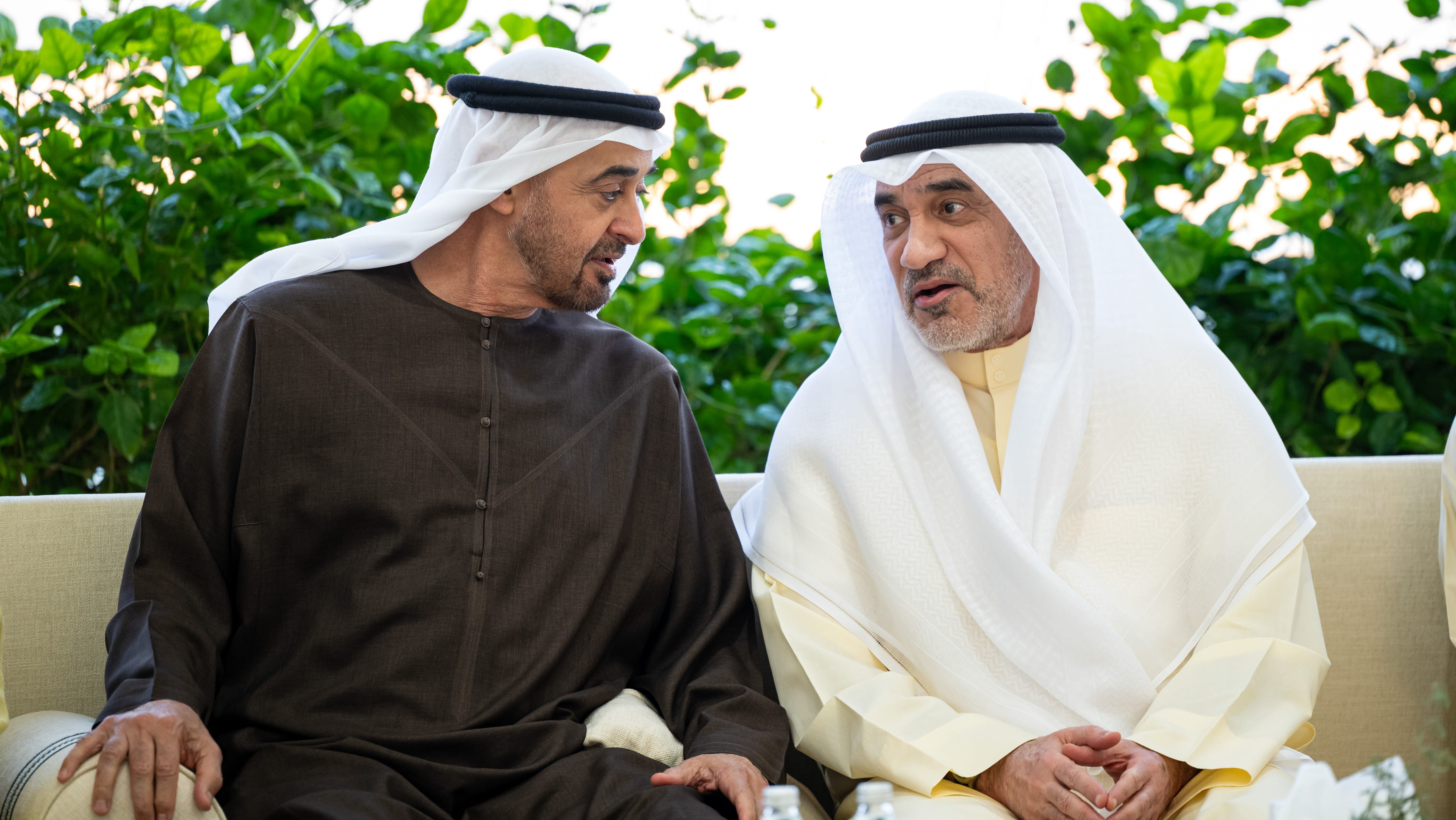 UAE President receives Kuwaiti First Deputy PM, Interior Minister