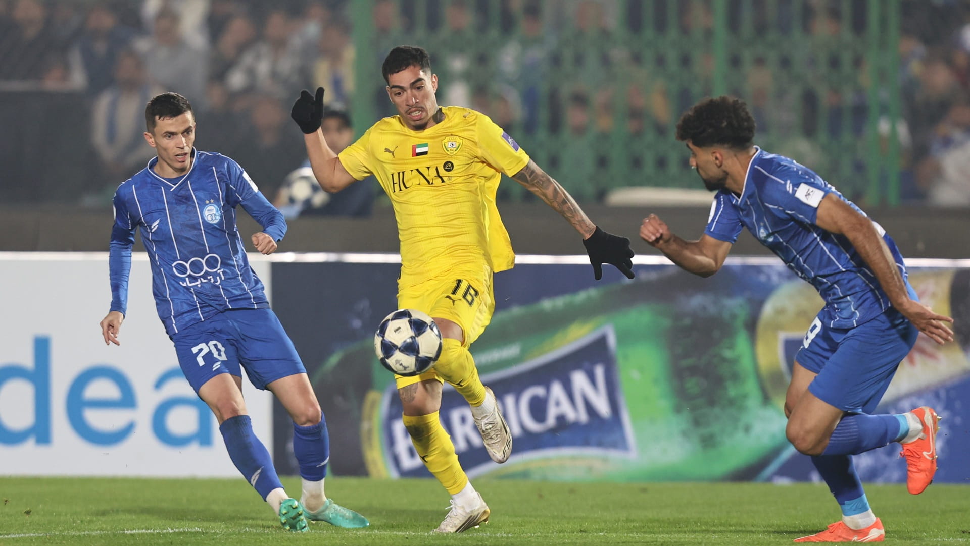 الوصل يتعادل مع الاستقلال ويبلغ ثمن نهائي دوري أبطال آسيا 2 