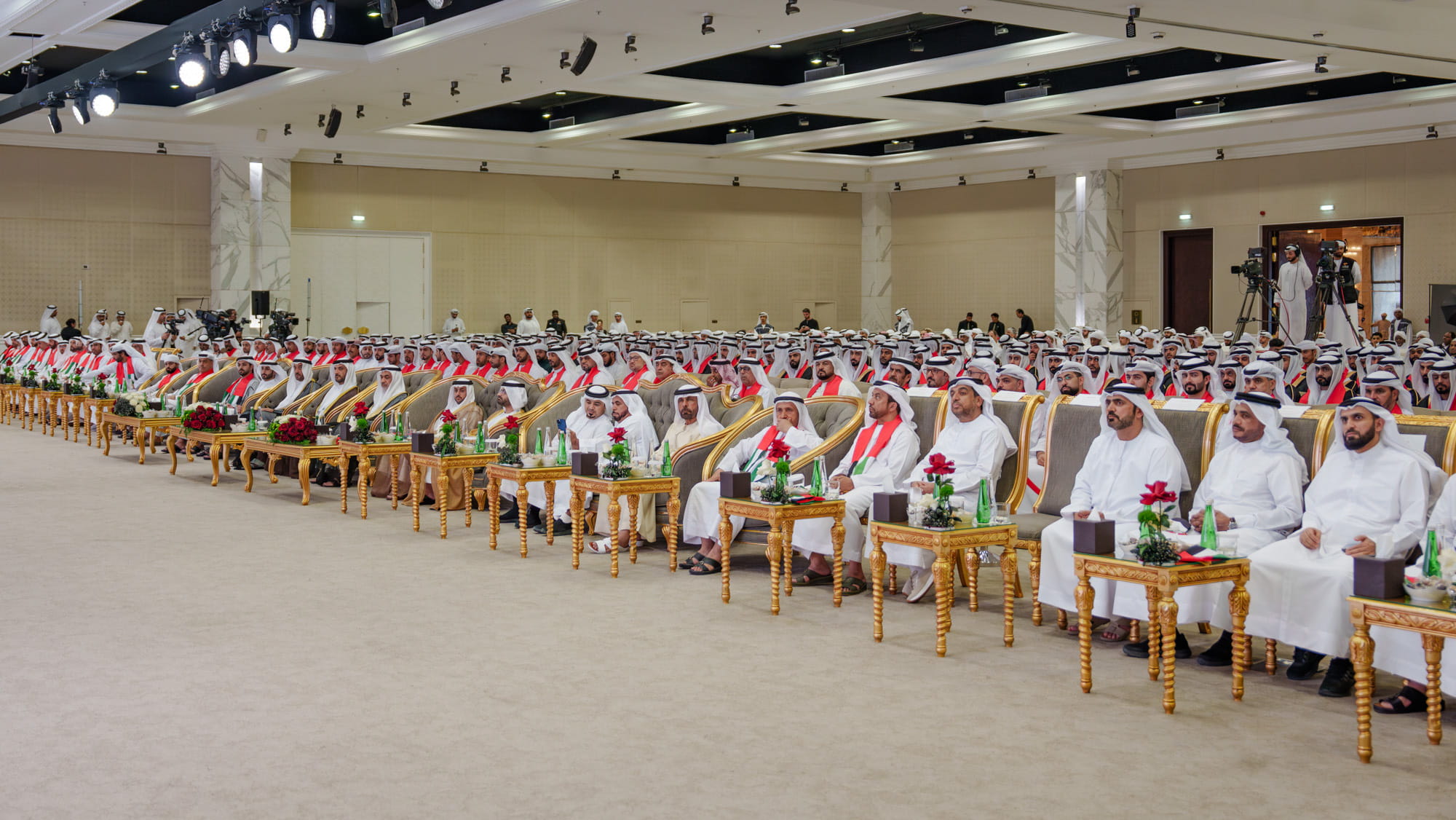 سلطان بن أحمد يشهد حفل العرس الجماعي الـ11 لجمعية الشارقة الخيرية