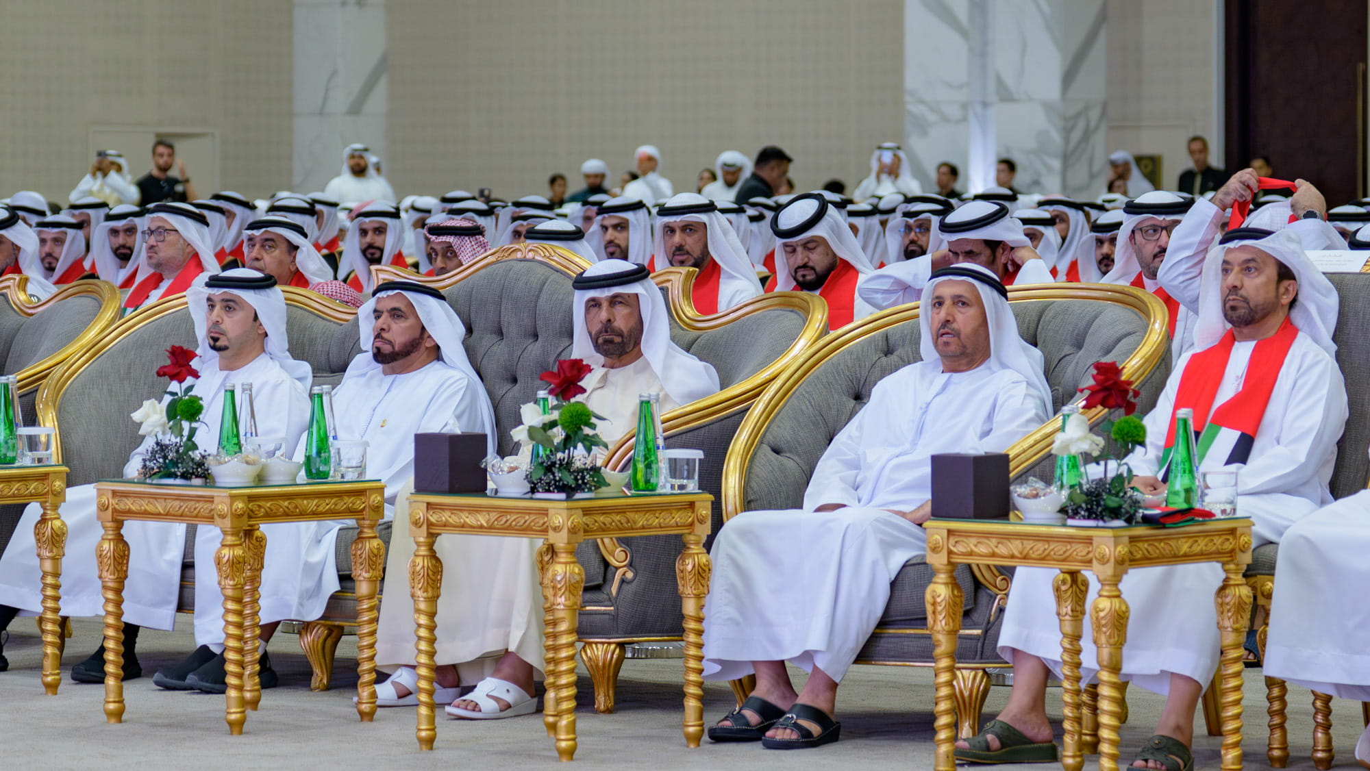 سلطان بن أحمد يشهد حفل العرس الجماعي الـ11 لجمعية الشارقة الخيرية