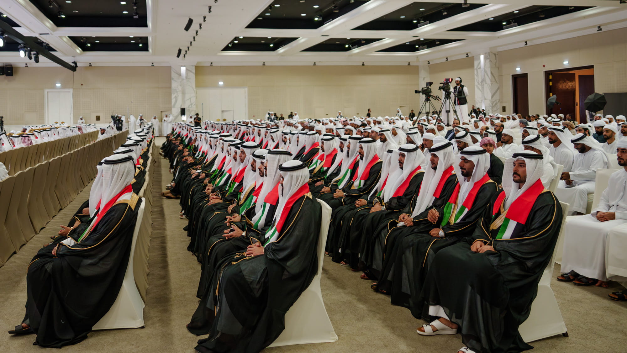 سلطان بن أحمد يشهد حفل العرس الجماعي الـ11 لجمعية الشارقة الخيرية