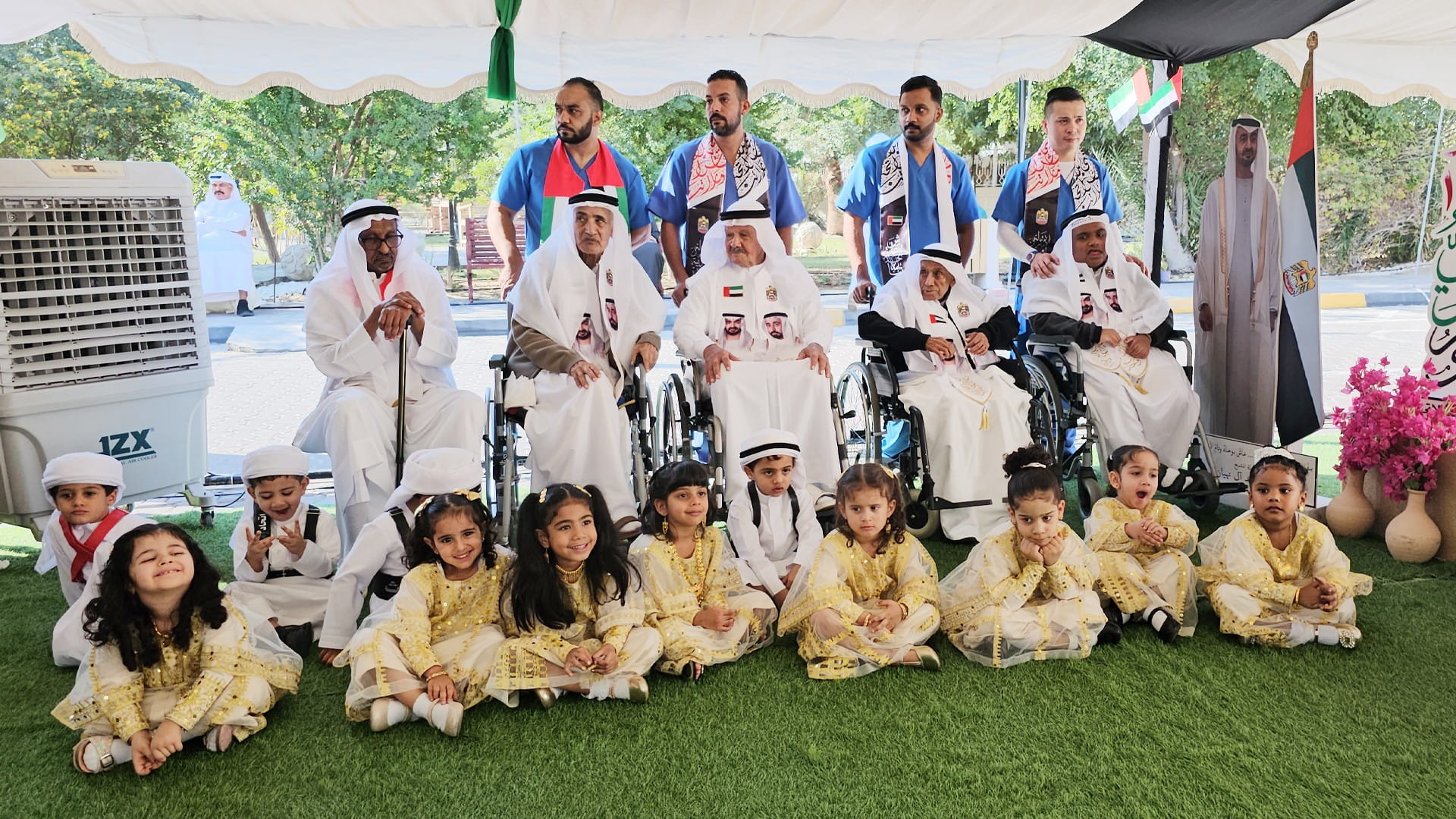 Sharjah Elderly Care Home celebrates 54th Eid Al Etihad 