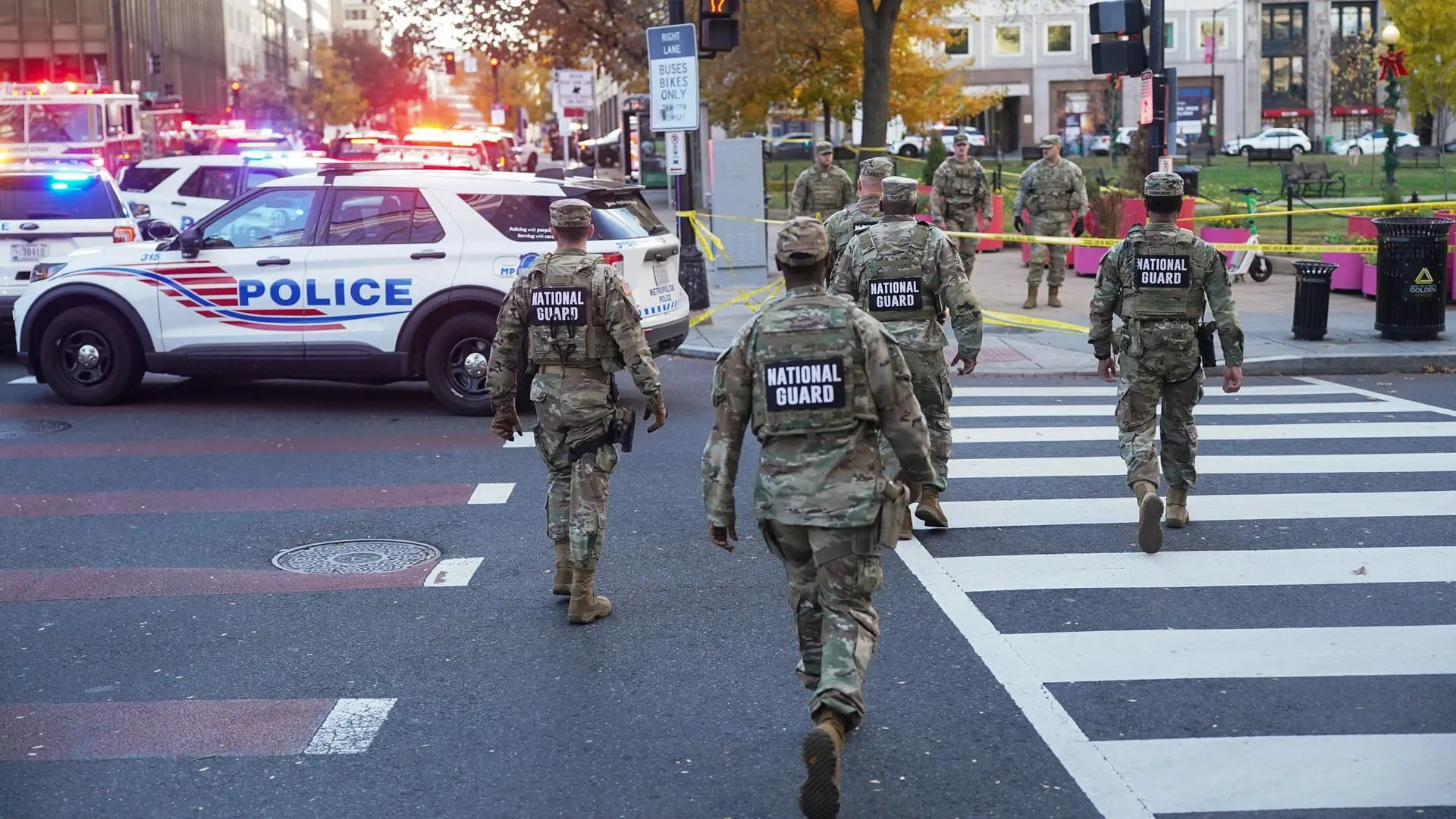 Two National Guardsmen killed in shooting near the White House