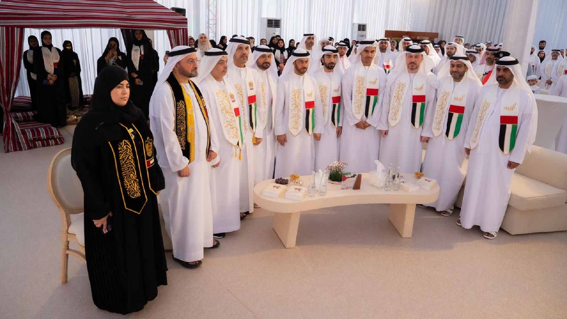 دائرة القضاء والنيابة العامة بالشارقة تحتفل بعيد الاتحاد الـ54 