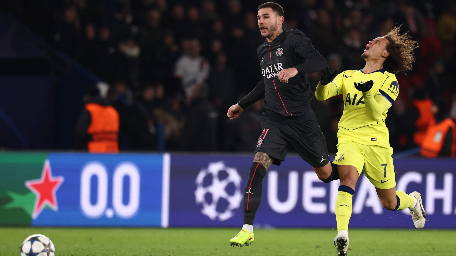 سان جيرمان يقسو على توتنهام في دوري أبطال أوروبا 