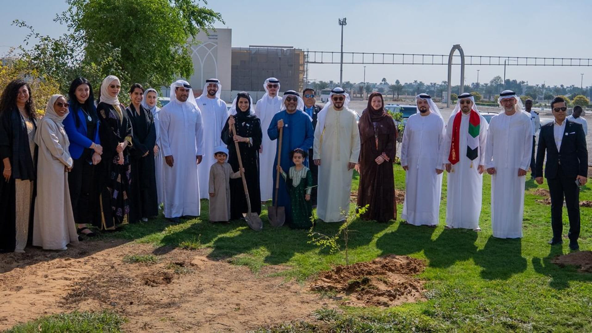 54 Sidr trees planted at SPARK celebrating 54th Eid Al Etihad 