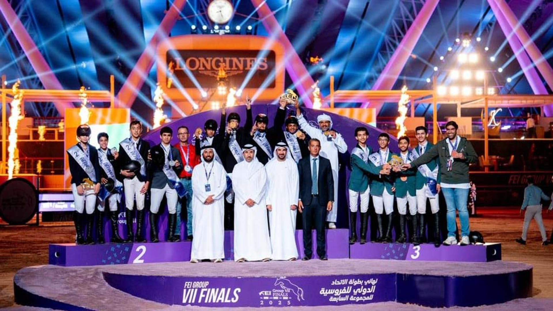 UAE wins team gold at FEI Regional Group VII Show Jumping final 