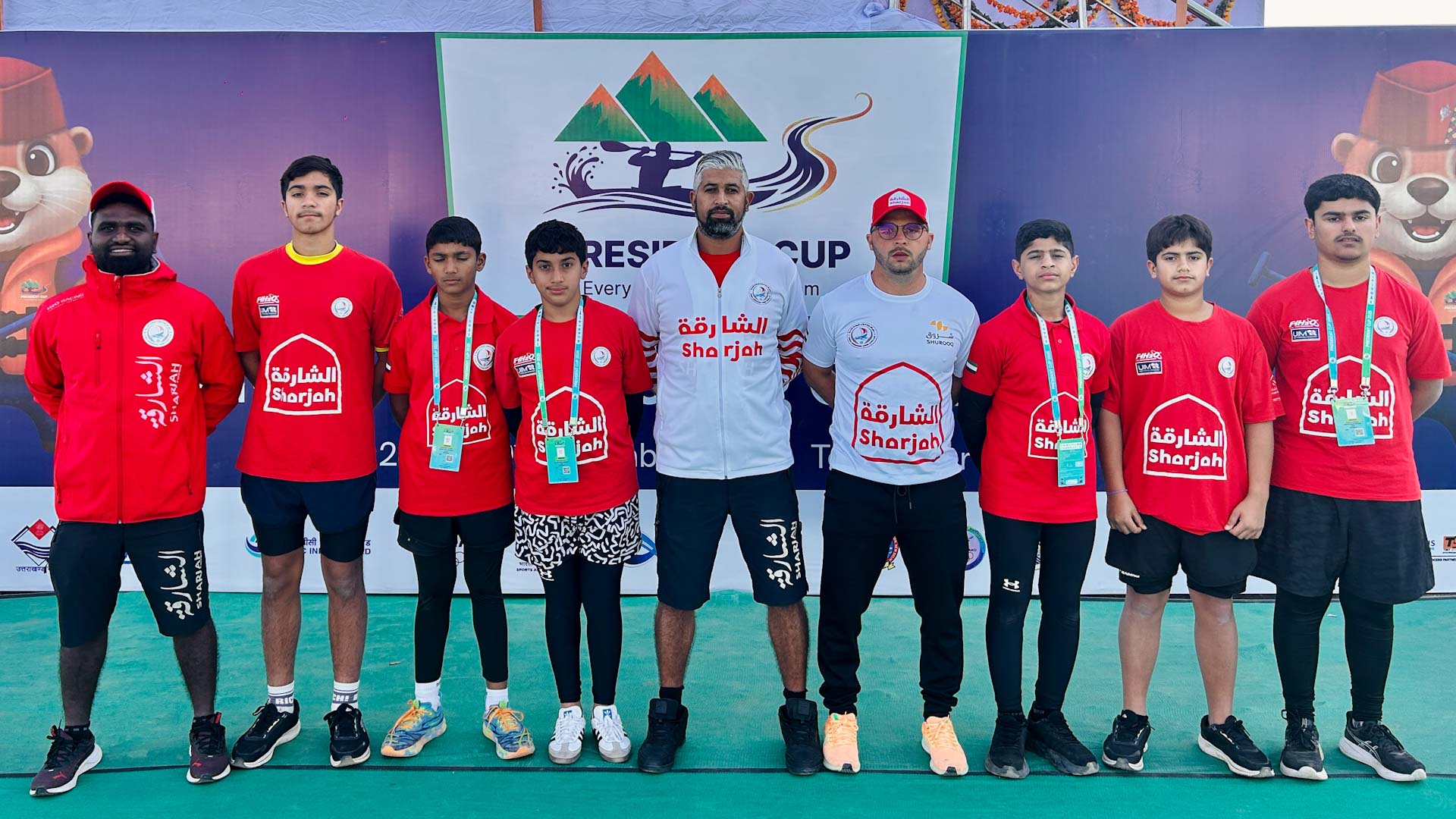 Sharjah club makes international debut in India 