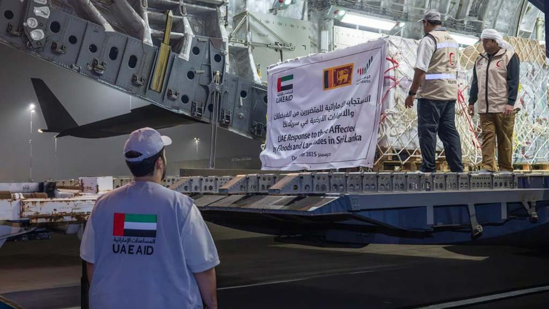 UAE sends rescue teams, relief aid to support flood-hit Sri Lanka