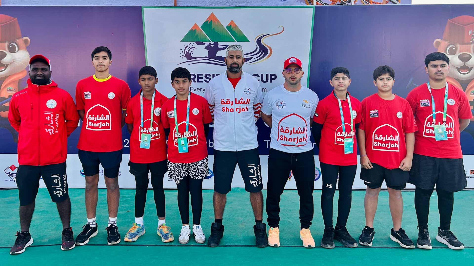 الشارقة للرياضات البحرية يشارك في البطولة الدولية للكانوي كياك الأولمبي 