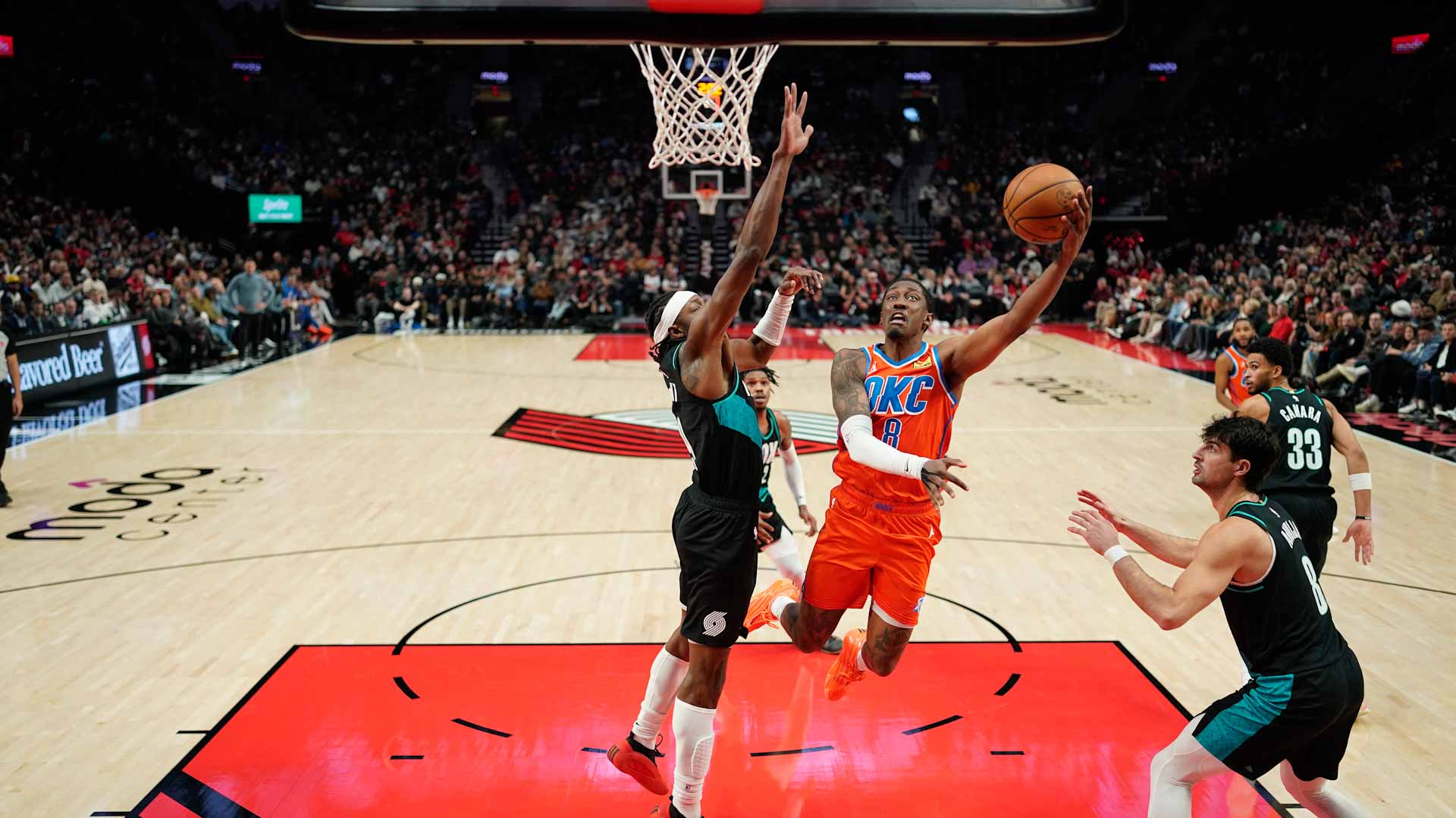 أوكلاهوما سيتي ثاندر يواصل حصد الانتصارات في السلة الأميركية  