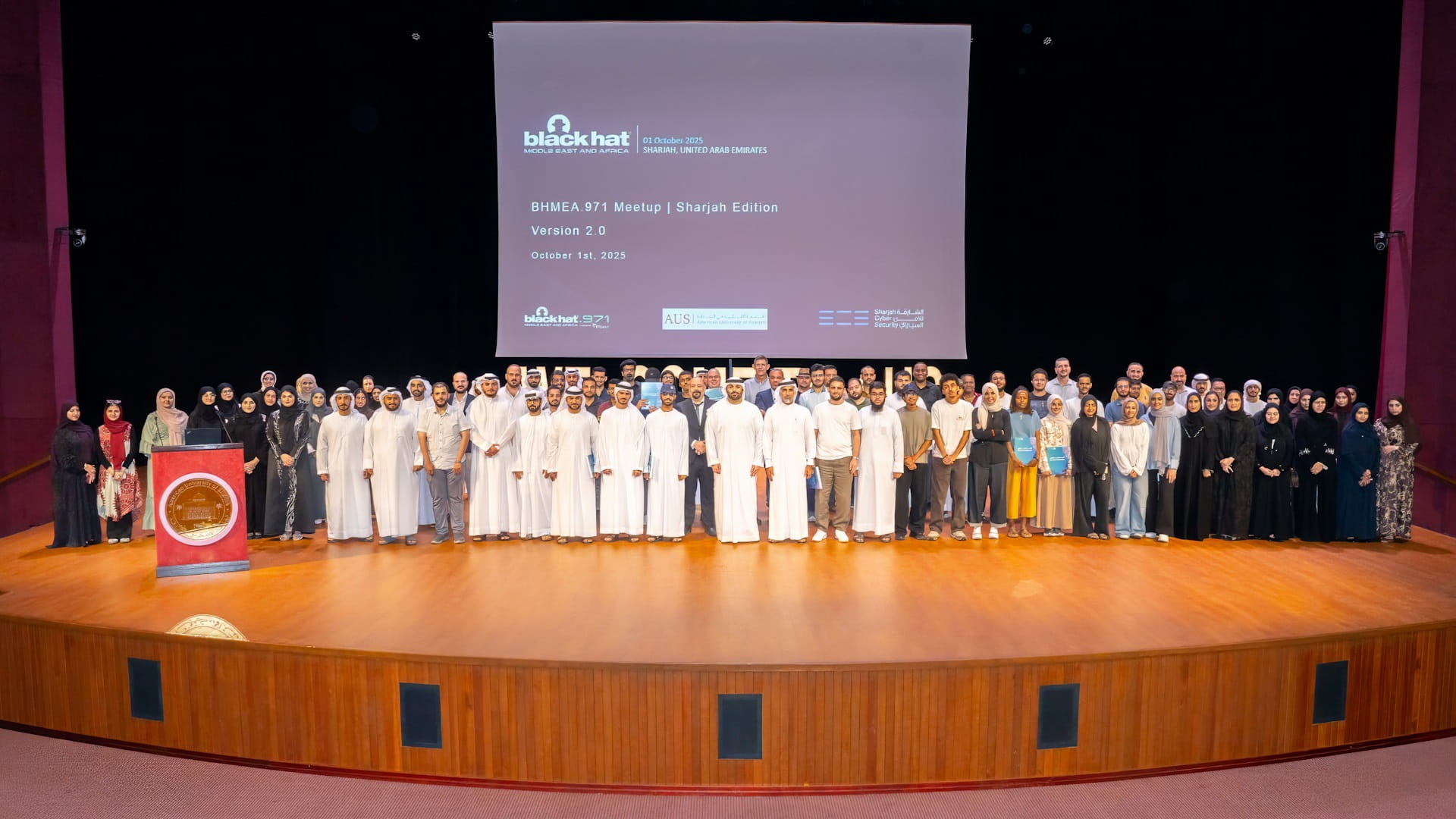 "الشارقة للأمن السيبراني" ينظم "بلاك هات" في الجامعة الأميركية 