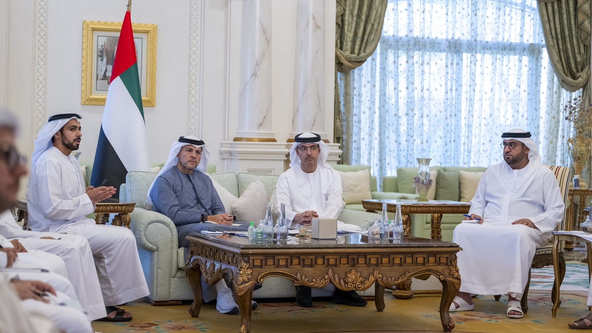 Hazza bin Zayed reviews key development projects in Al Ain