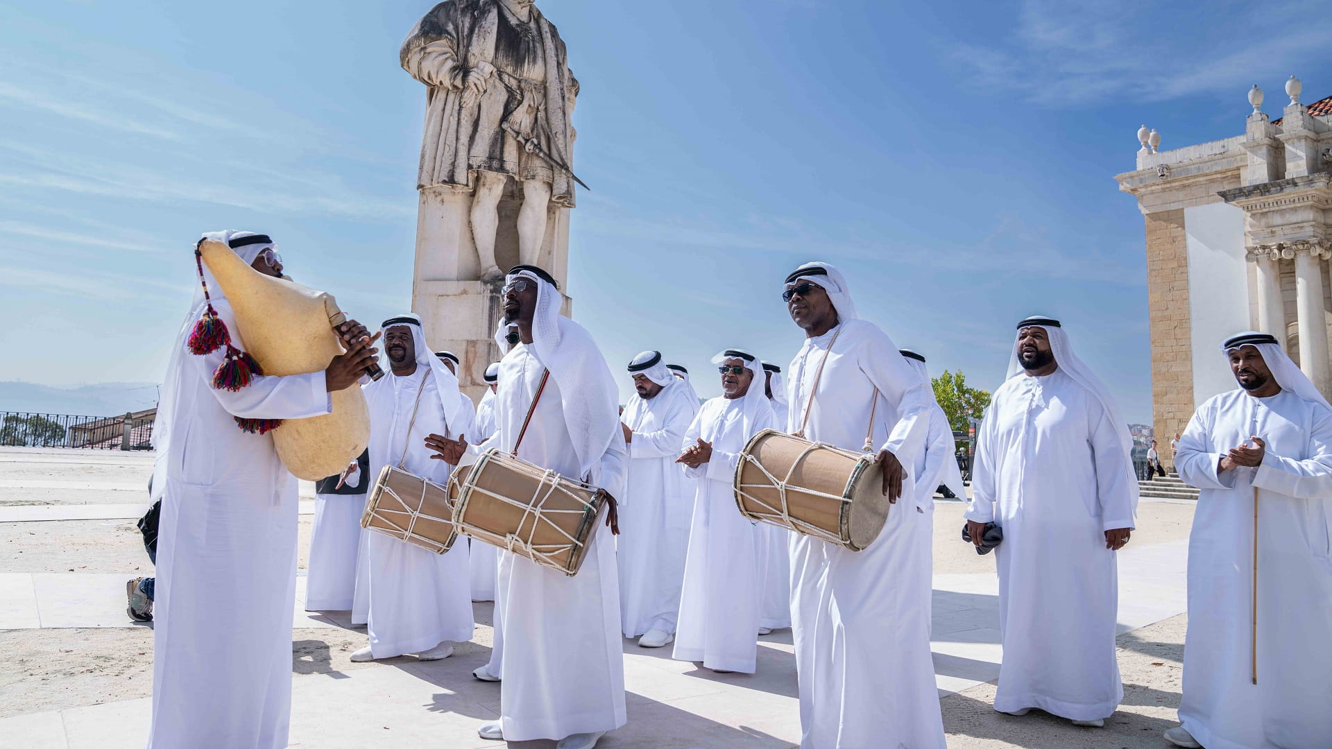 Sharjah Band shows creativity at Centre for Arabic Studies launch 