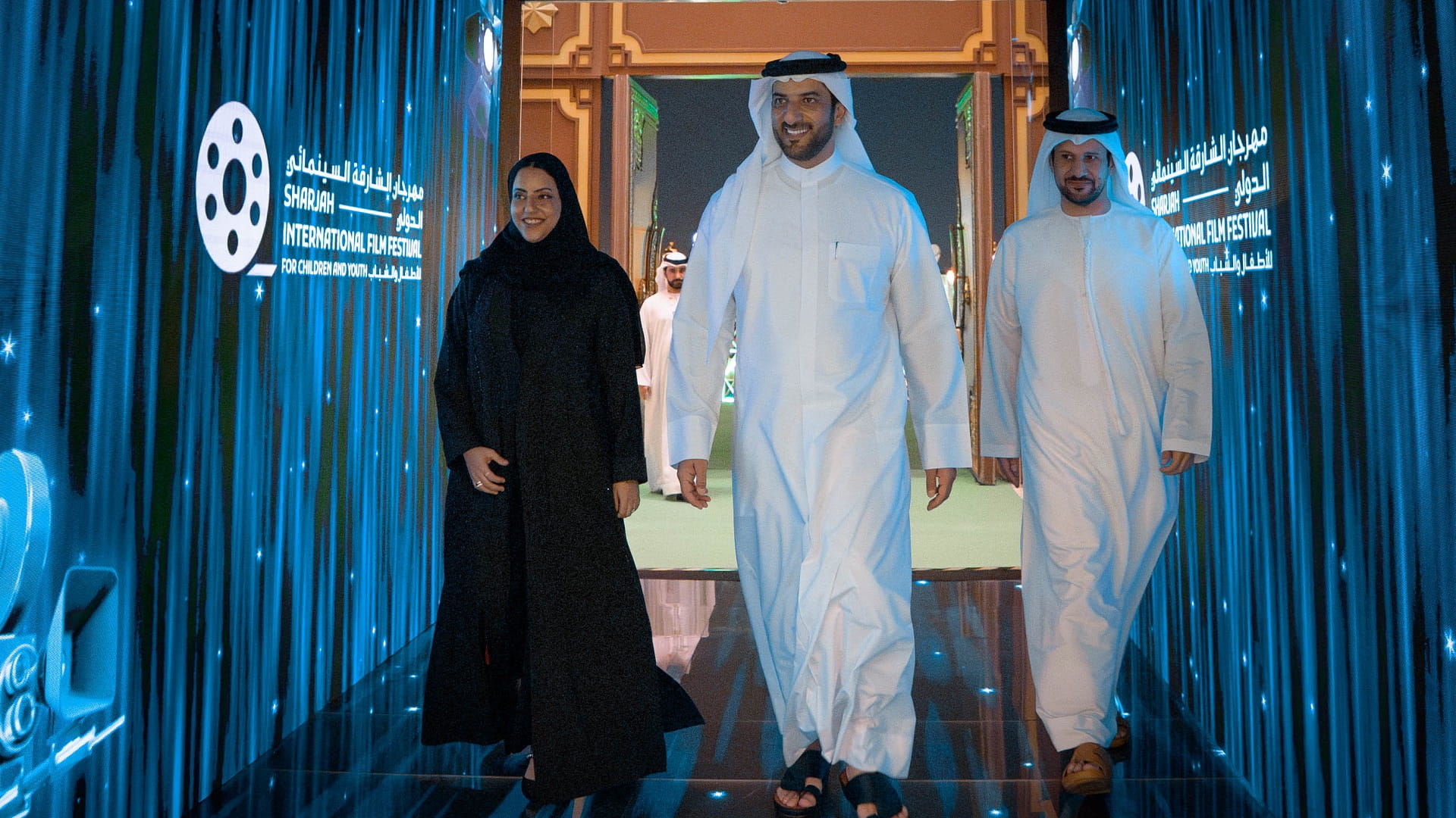 سلطان بن أحمد يطلق مهرجان الشارقة السينمائي الدولي للأطفال والشباب