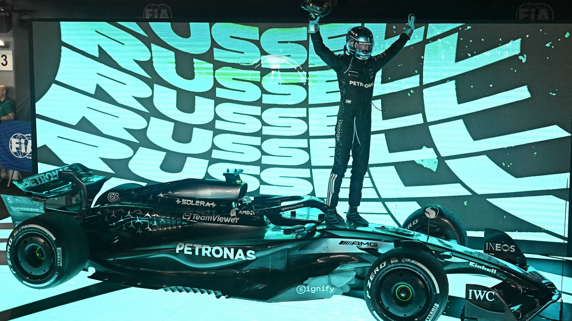 Russell wins Singapore GP as McLaren seal constructors' title 