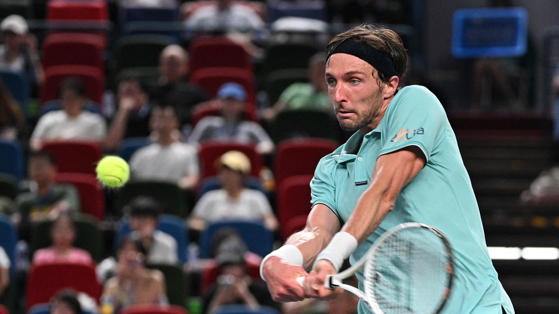 الفرنسي ريندركنيش يتأهل للدور الرابع في بطولة شنغهاي للتنس 