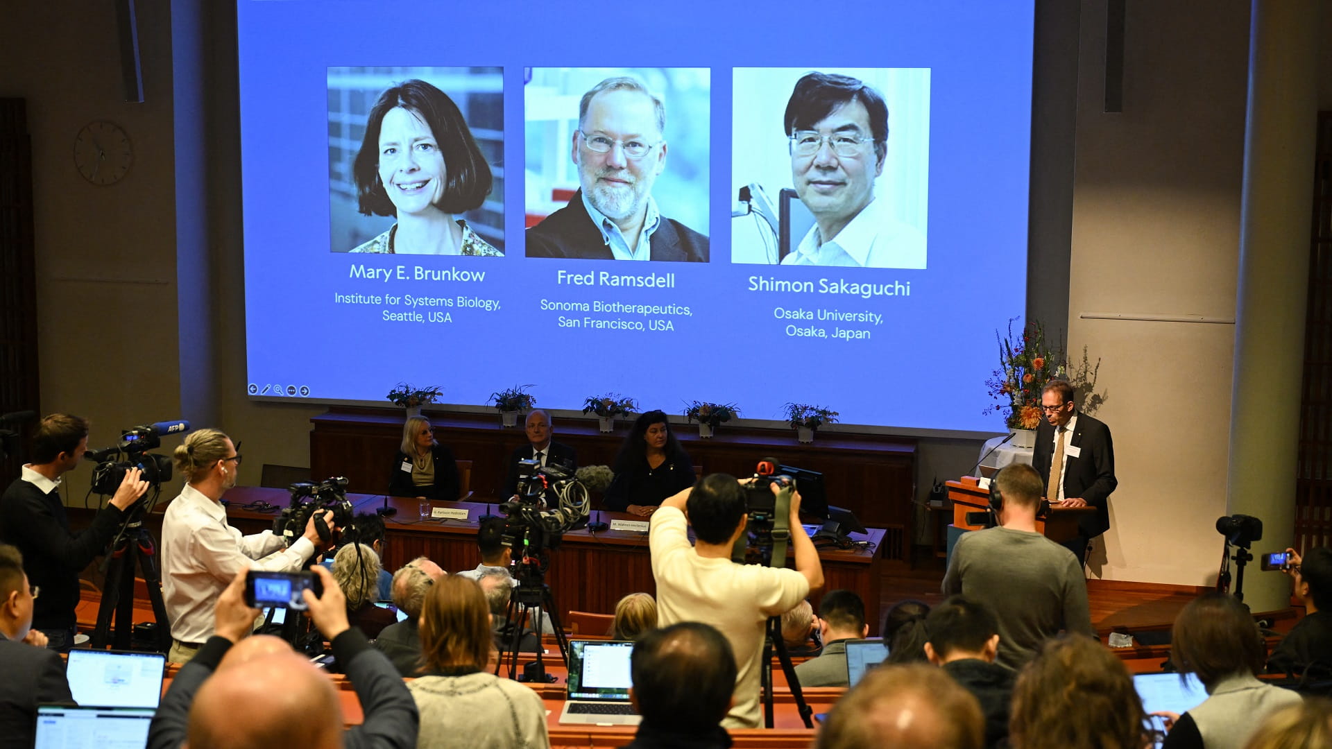 أميركيان وياباني يفوزون بجائزة نوبل في الطب