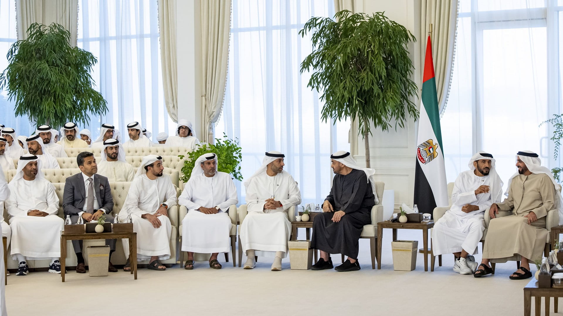 UAE President receives Professor Humaid Al Shamsi 