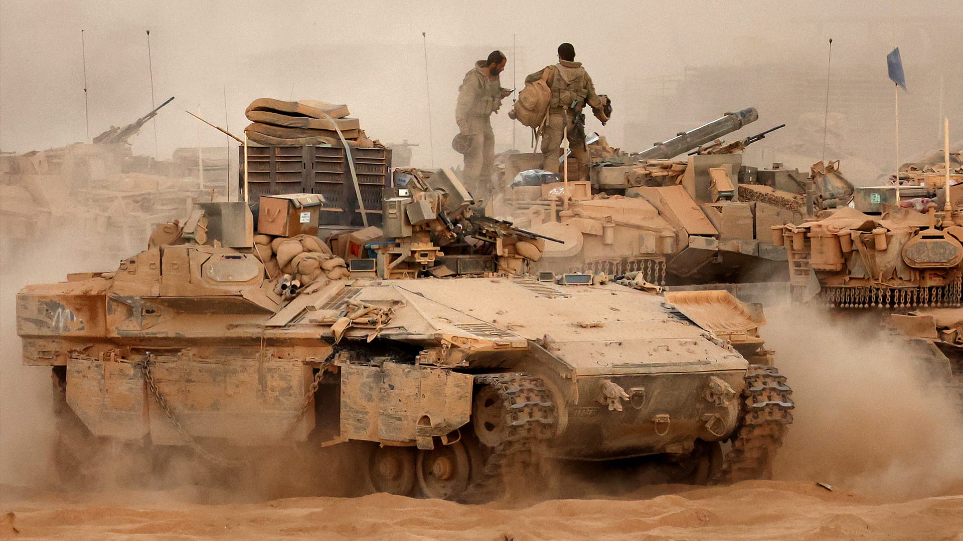 الجيش الإسرائيلي يبدأ التموضع على خطوط انتشاره الجديدة 