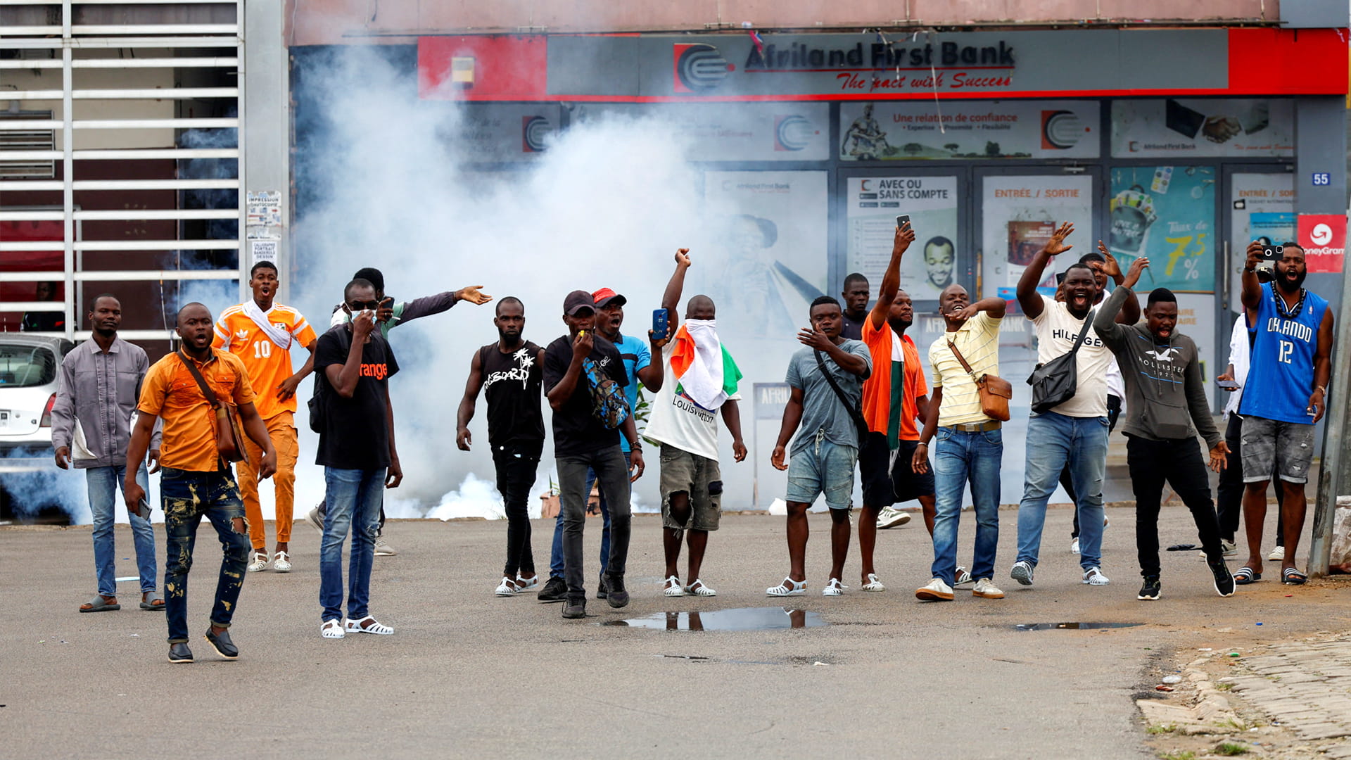 قوات أمن ساحل العاج تفرّق تظاهرة للمعارضة في أبيدجان