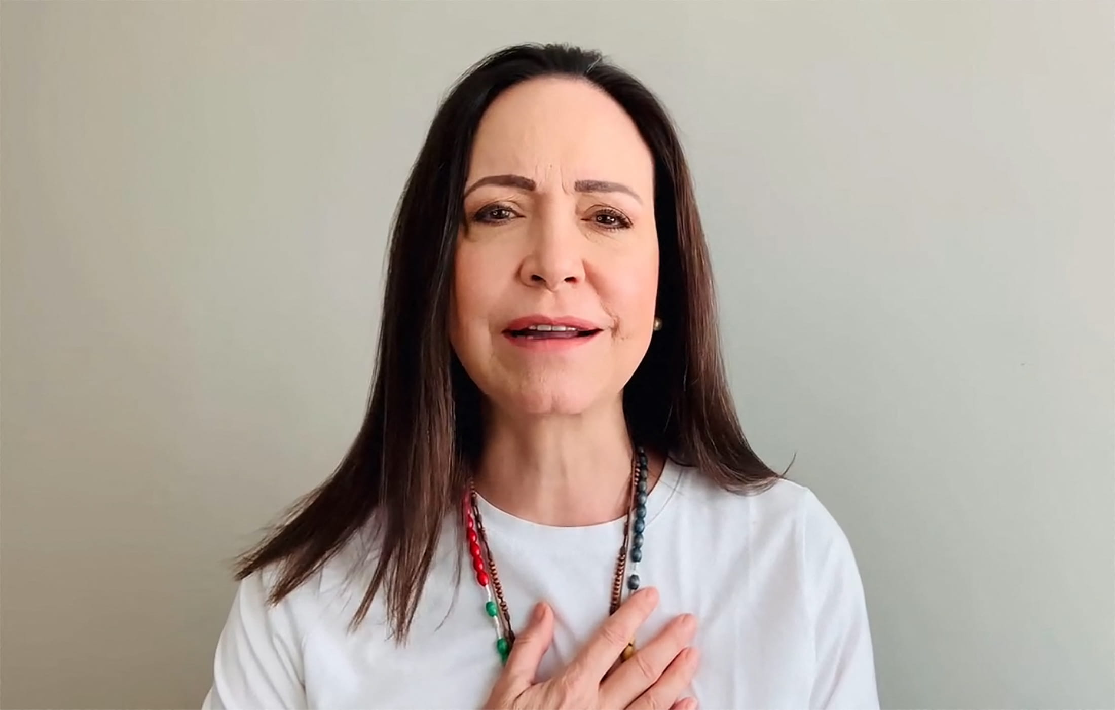 نوبل للسلام تكافئ محرٍرة فنزويلا المعارضة ماريا كورينا ماتشادو 