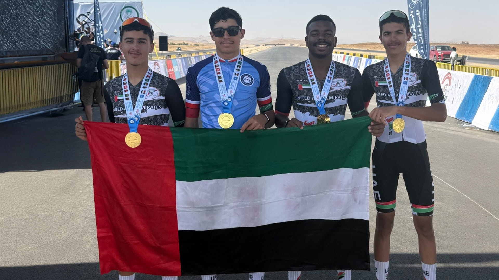 Six players to represent UAE Cycling Team in Asian Games
