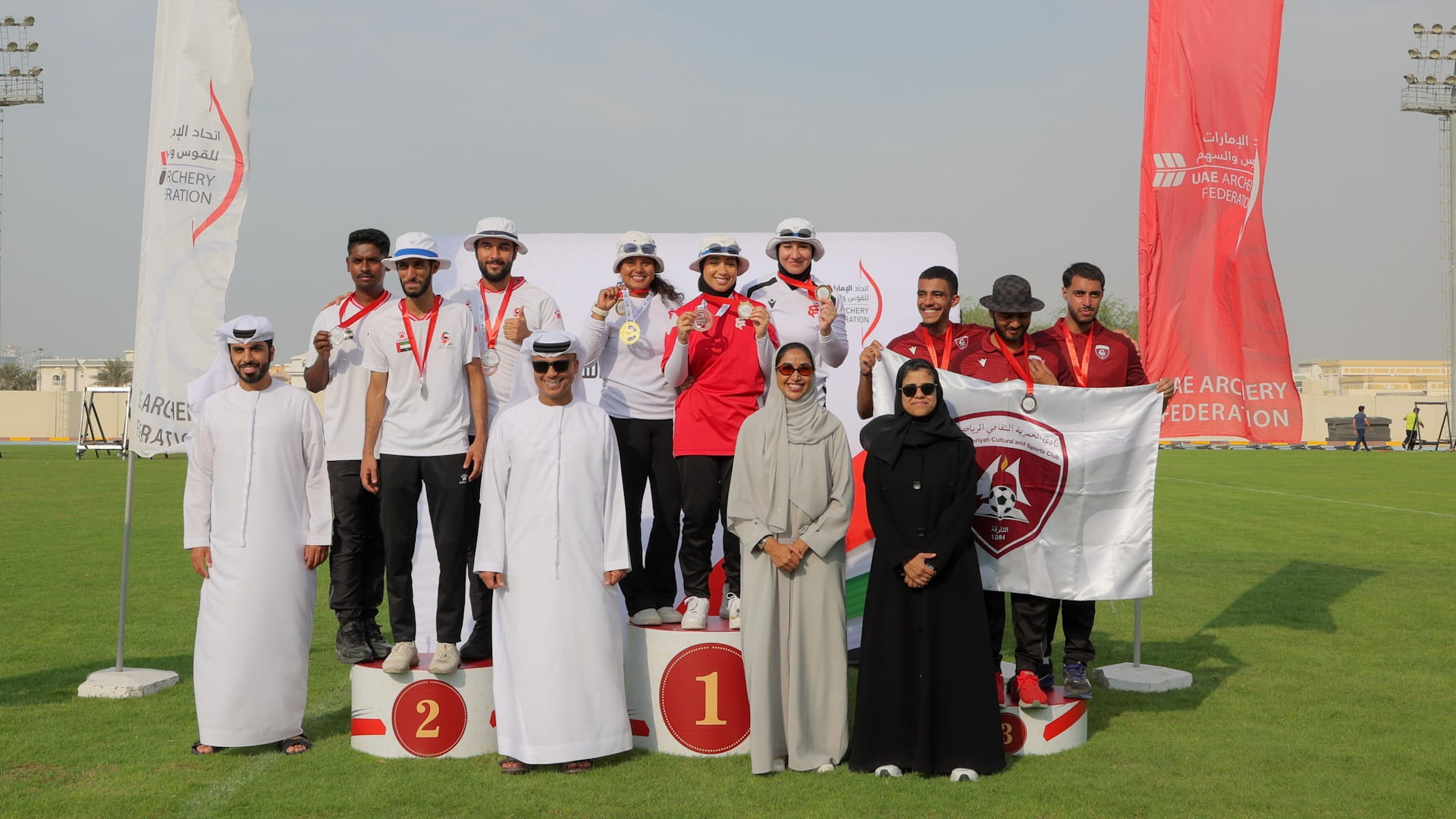 Sharjah Women's Sports excels in the archery season 