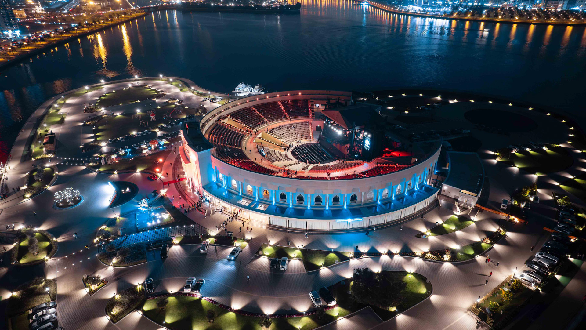 Unforgettable night with Khoury and Adam at Al Majaz on Nov 22 